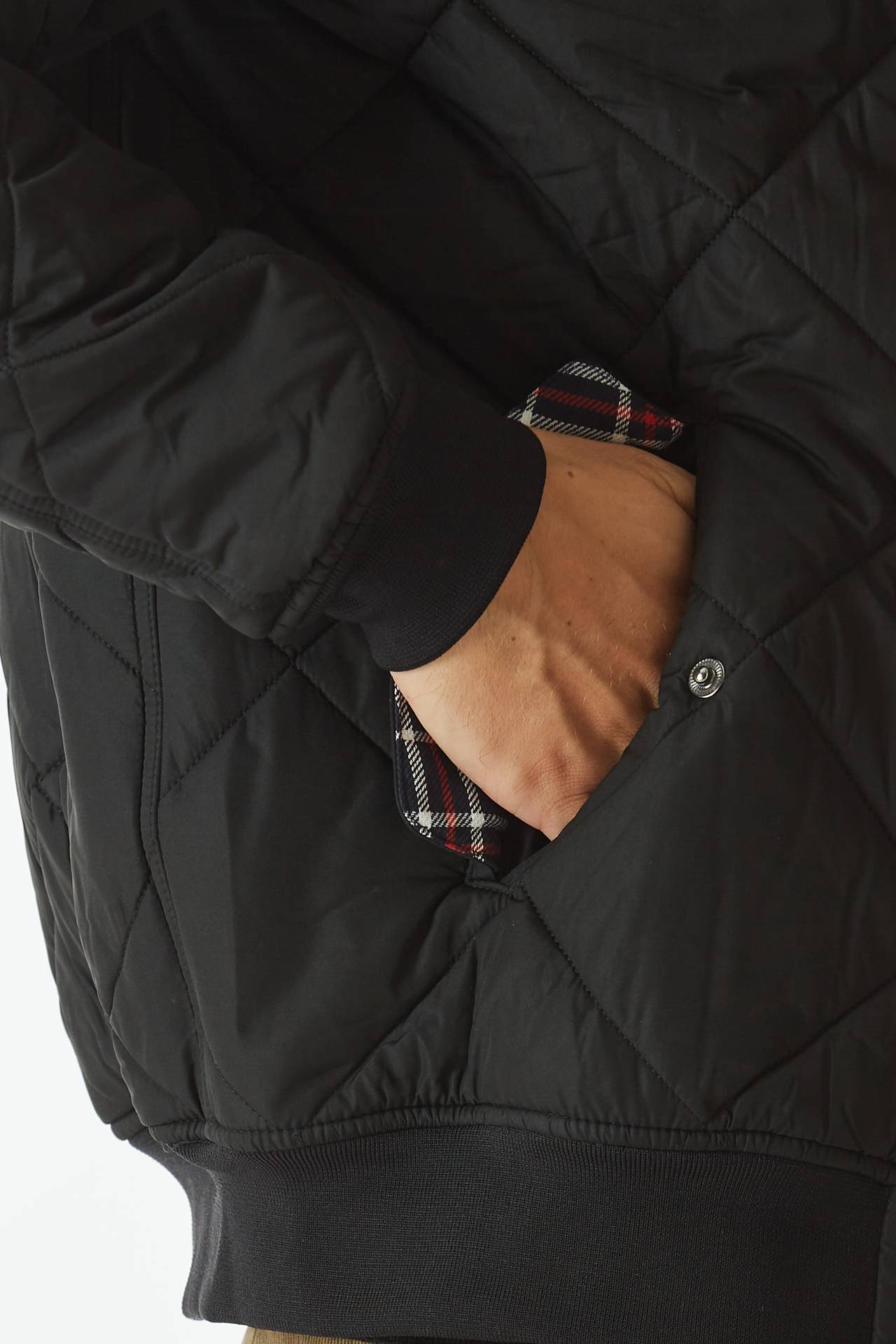 Bomber QUILTED MERCHANT nero 