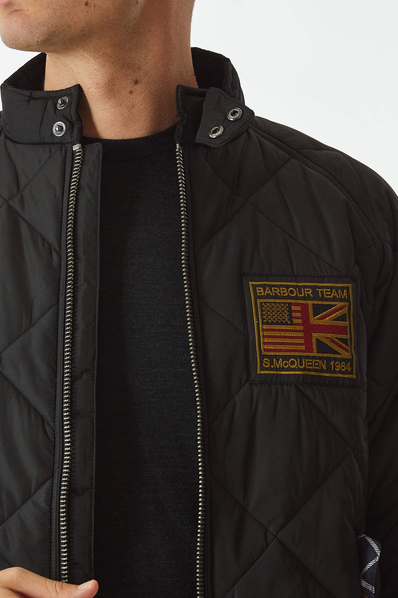 Bomber QUILTED MERCHANT nero 