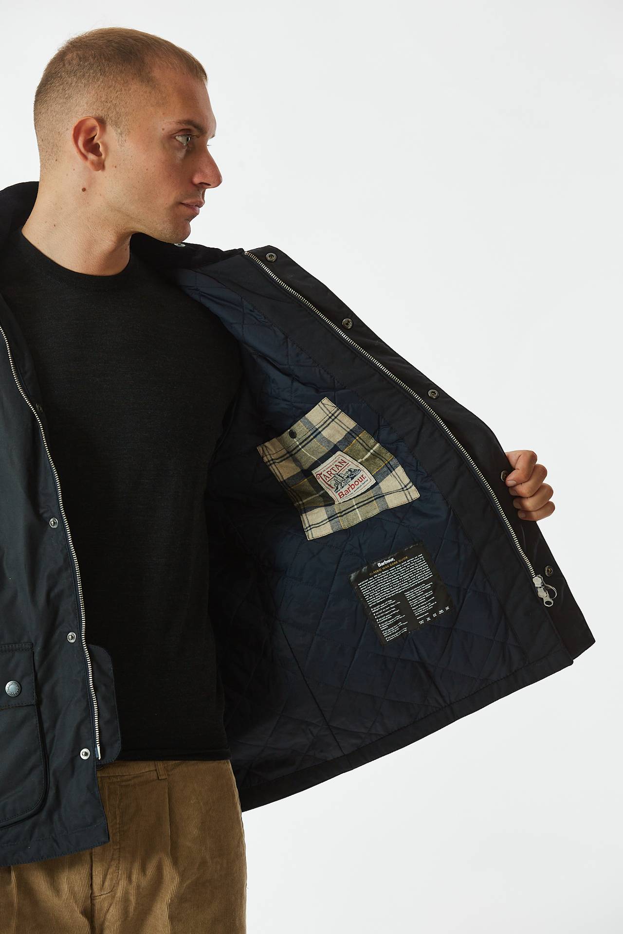 Giacca AMBLESIDE WAX blu