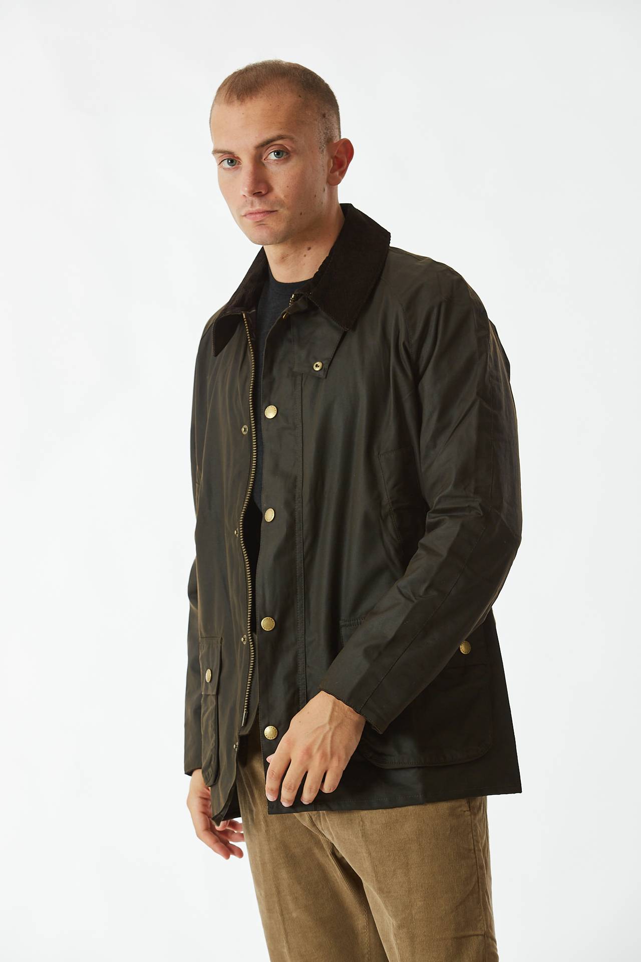 Giacca ASHBY WAX JACKET marrone