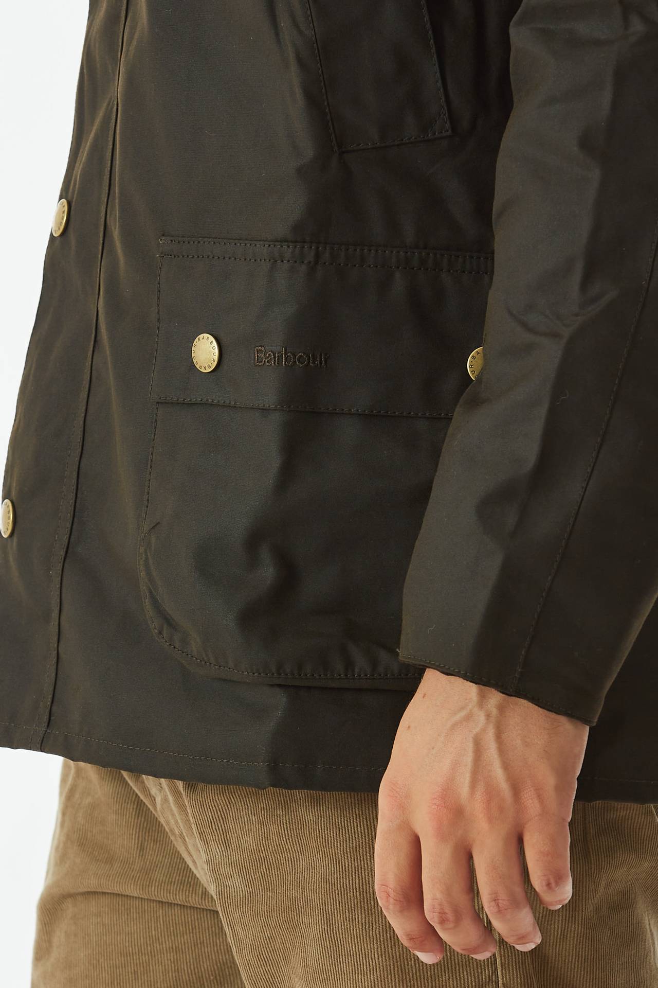 Giacca ASHBY WAX JACKET marrone 