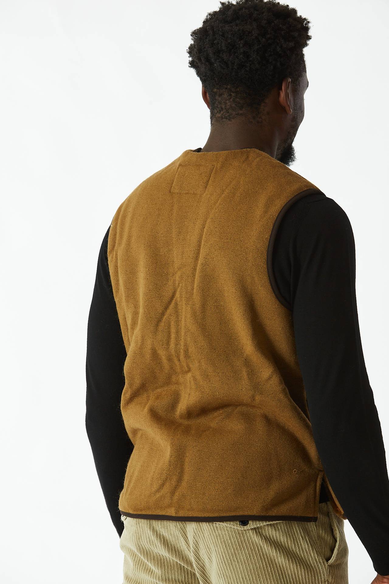 Gilet cammello 