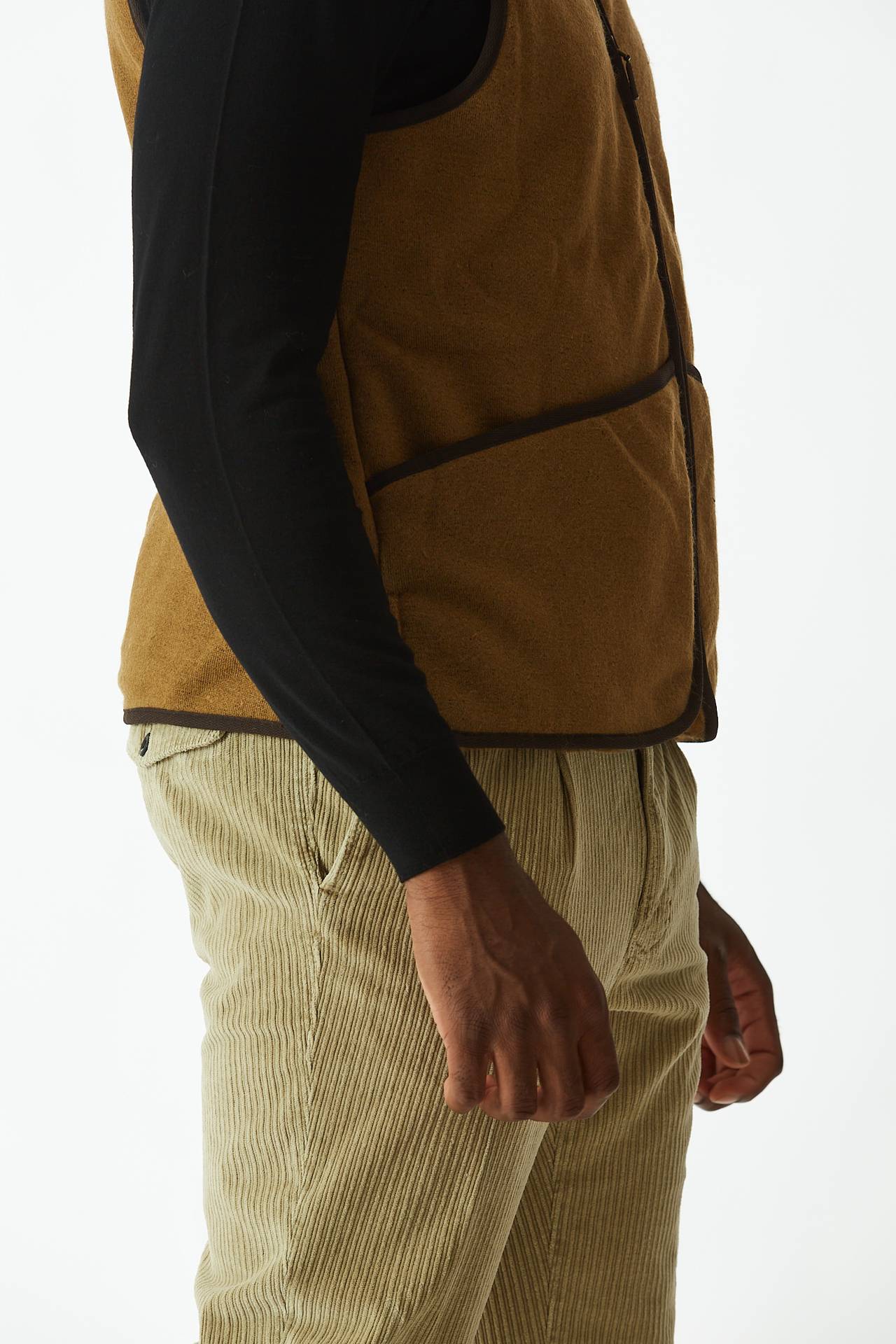Gilet cammello 