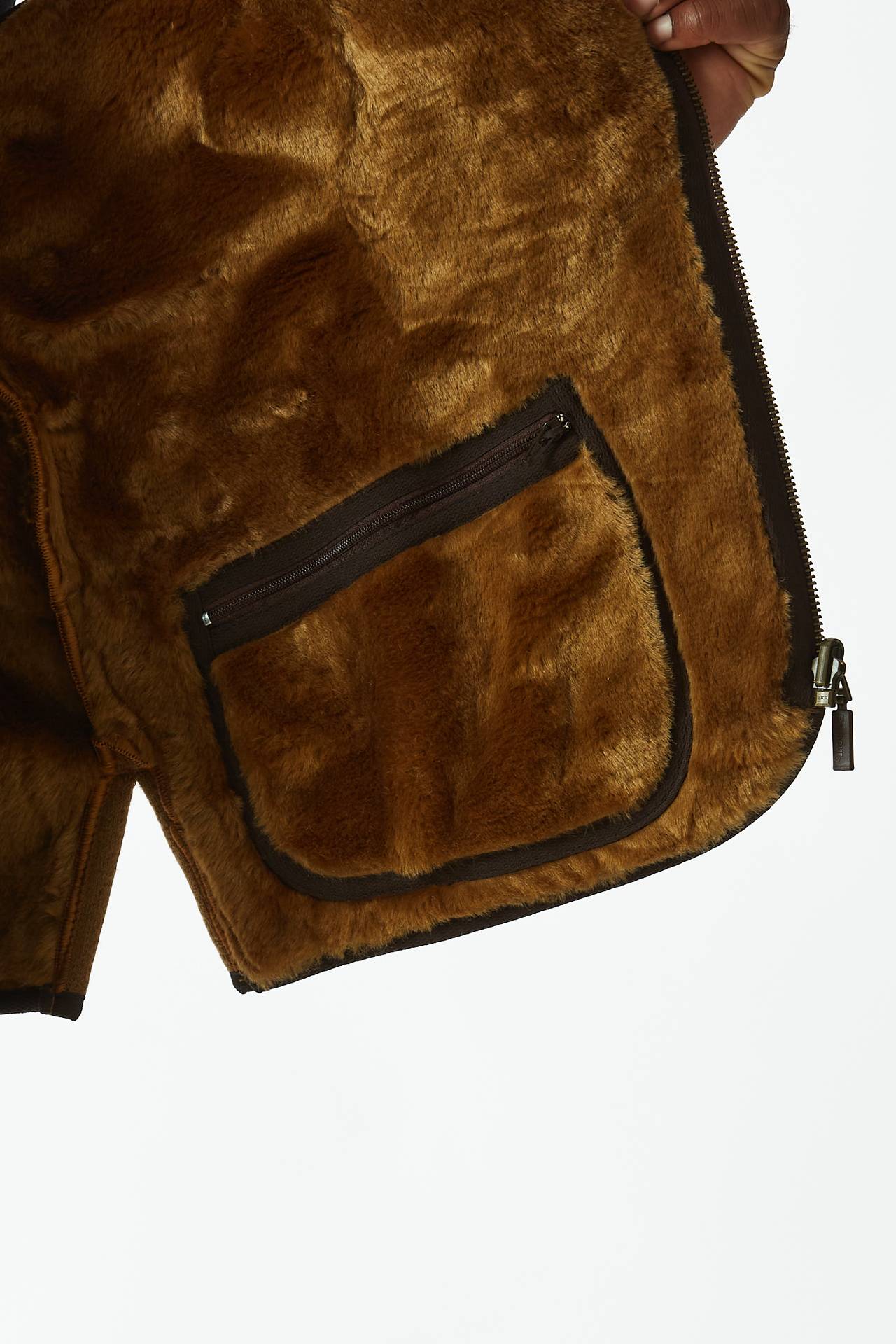 Gilet cammello 