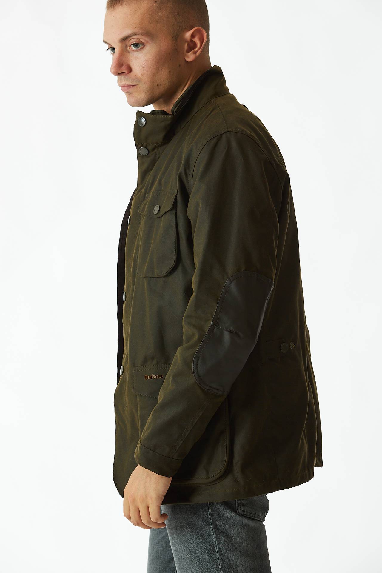 Field jacket OGSTON WAX verde
