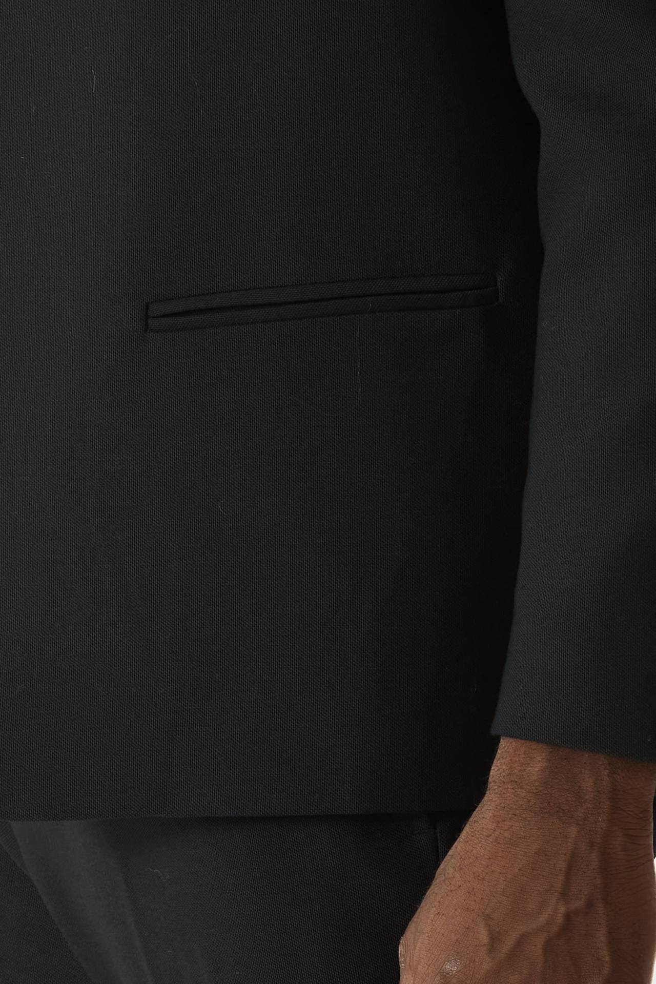 Giacca in lana nero