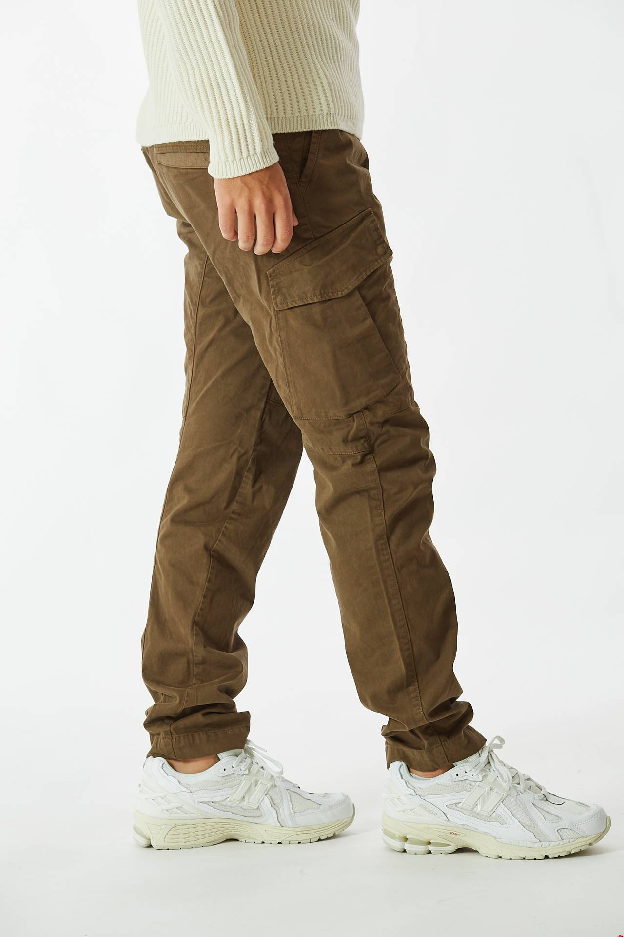 Pantalone STRETCH SATEEN ERGONOMIC - butternut
