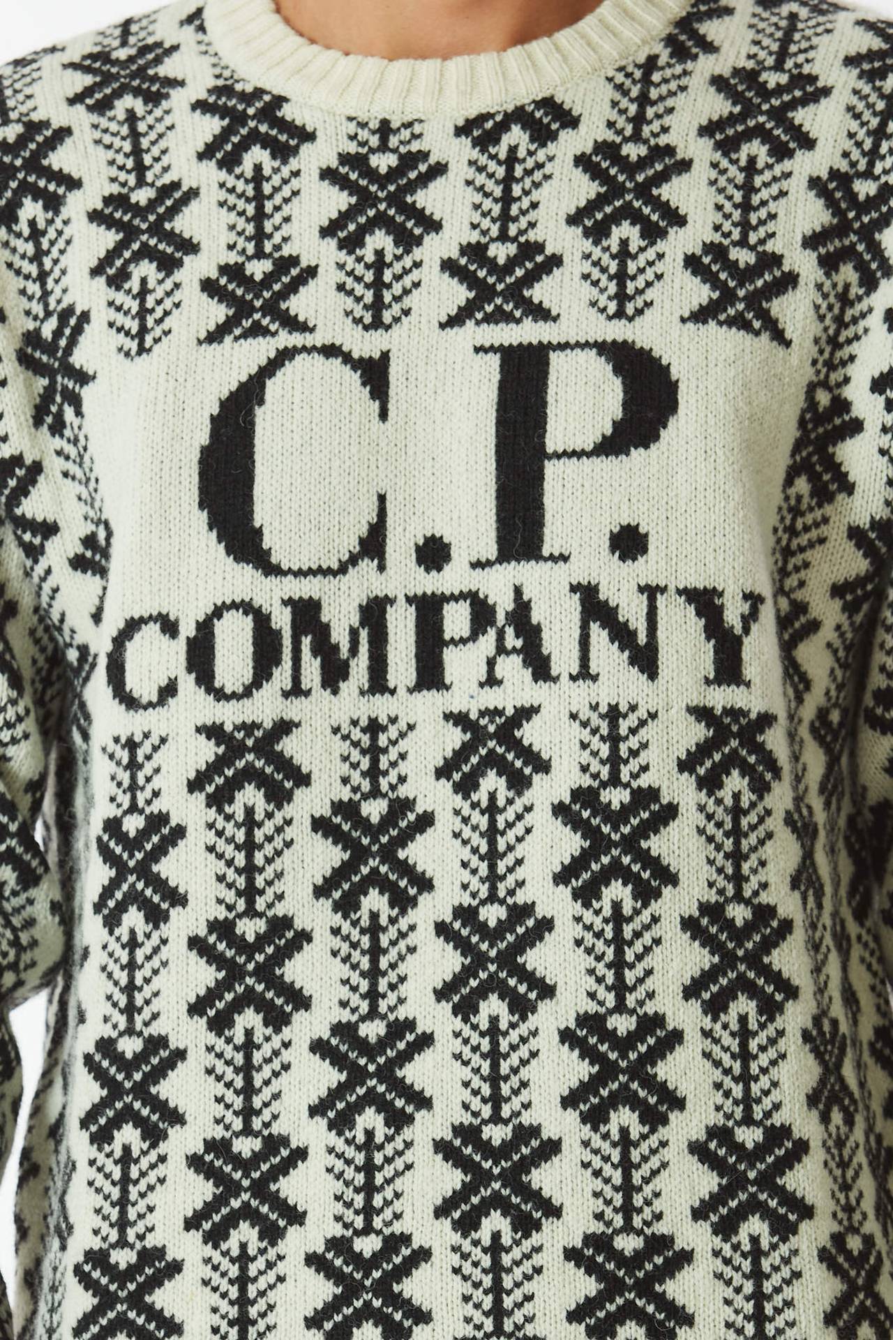 Maglia WOOL JACQUARD LOGO KNIT fantasia
