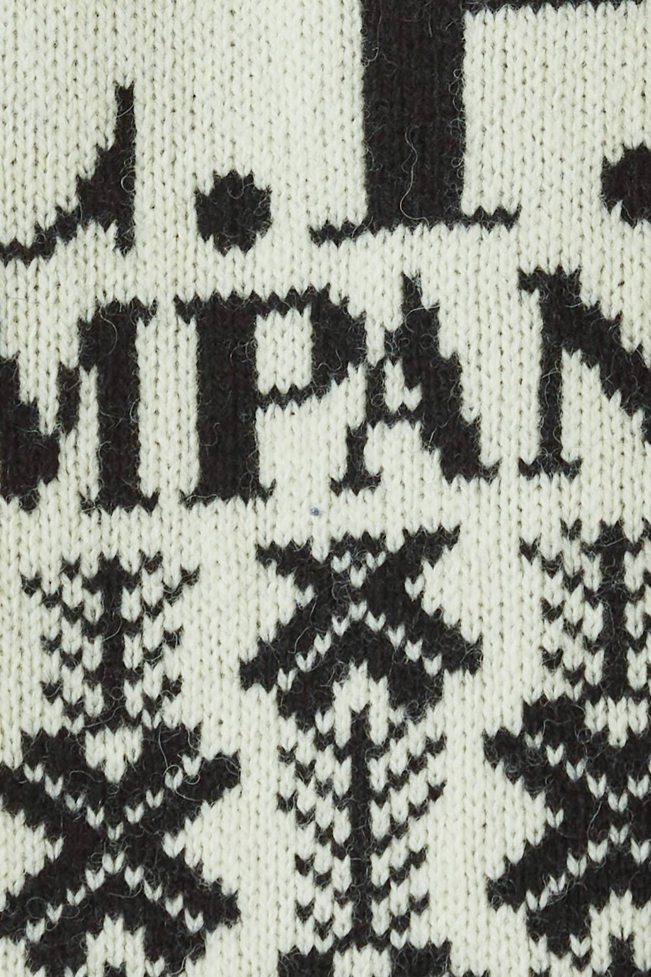 Maglia WOOL JACQUARD LOGO KNIT fantasia