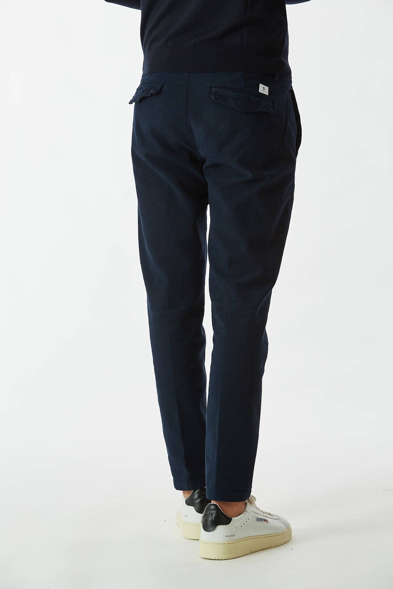Pantalone PRINCE in fustagno blu