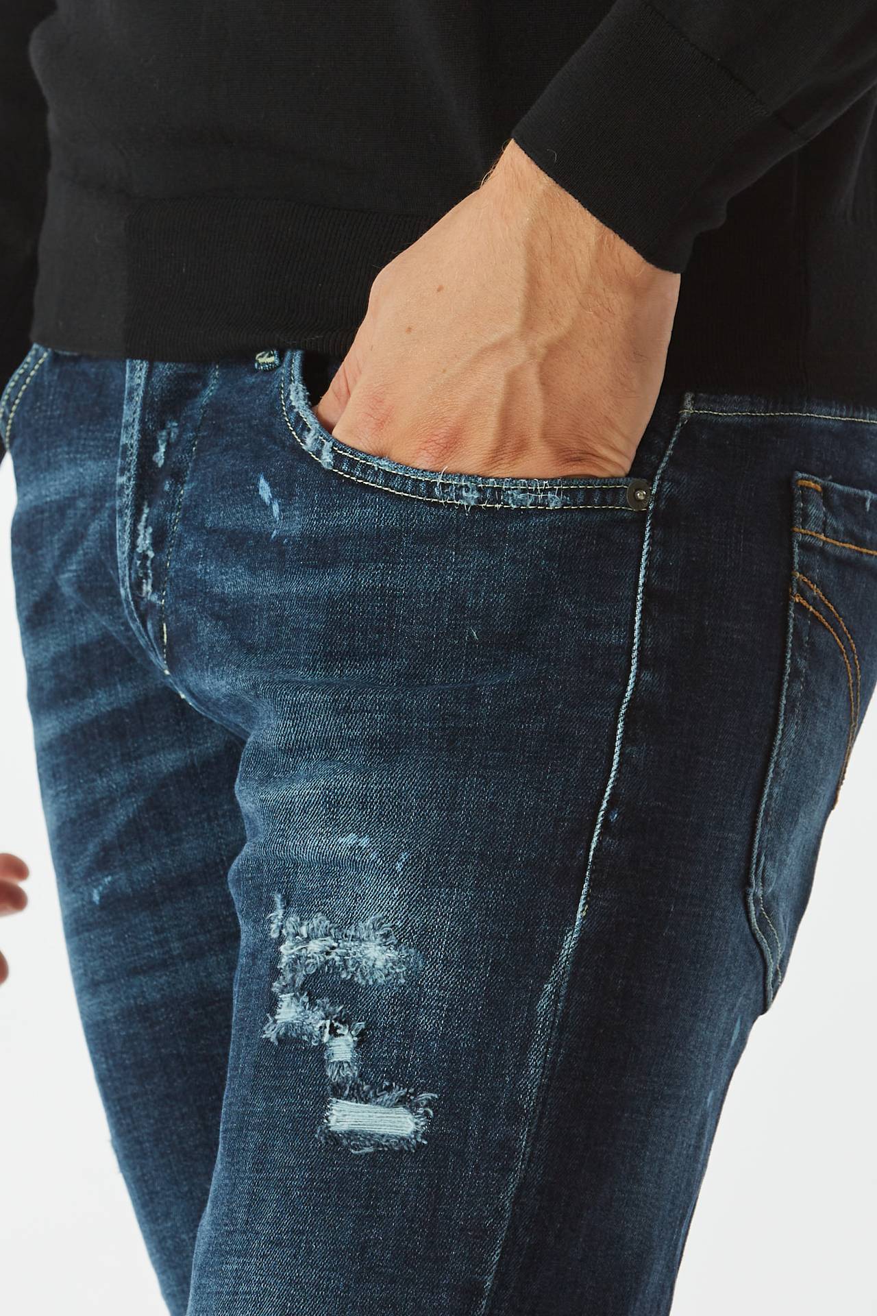 Jeans GEORGE destroyed