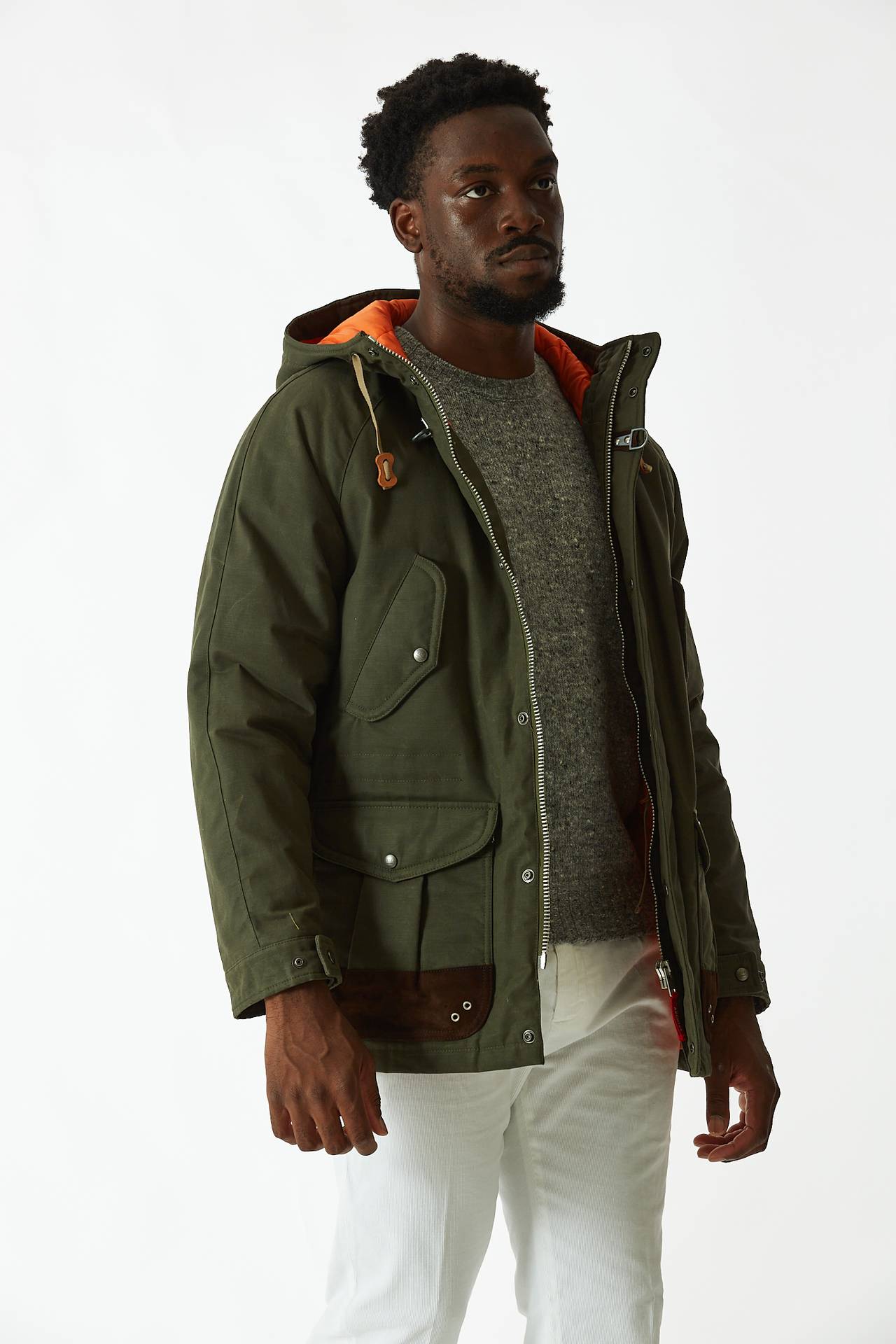 Parka imbottito ARCHIVE verde