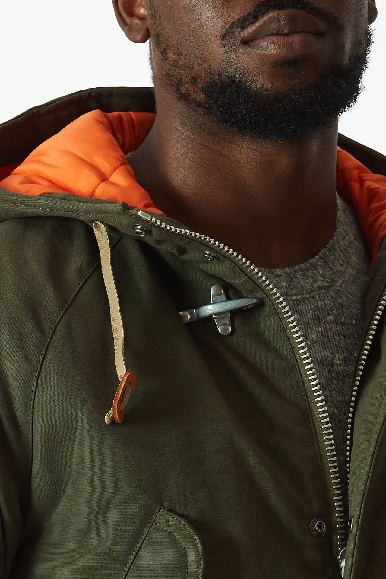 Parka imbottito ARCHIVE verde