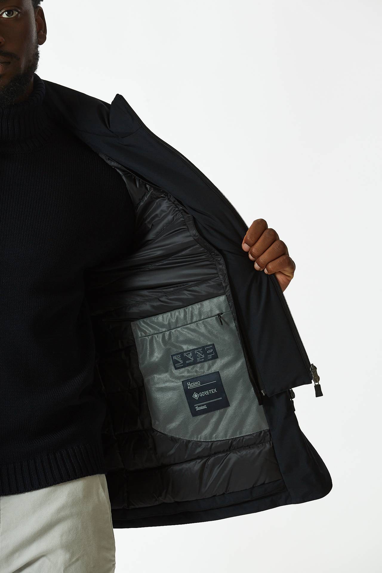 Giacca imbottita GORE-TEX blu