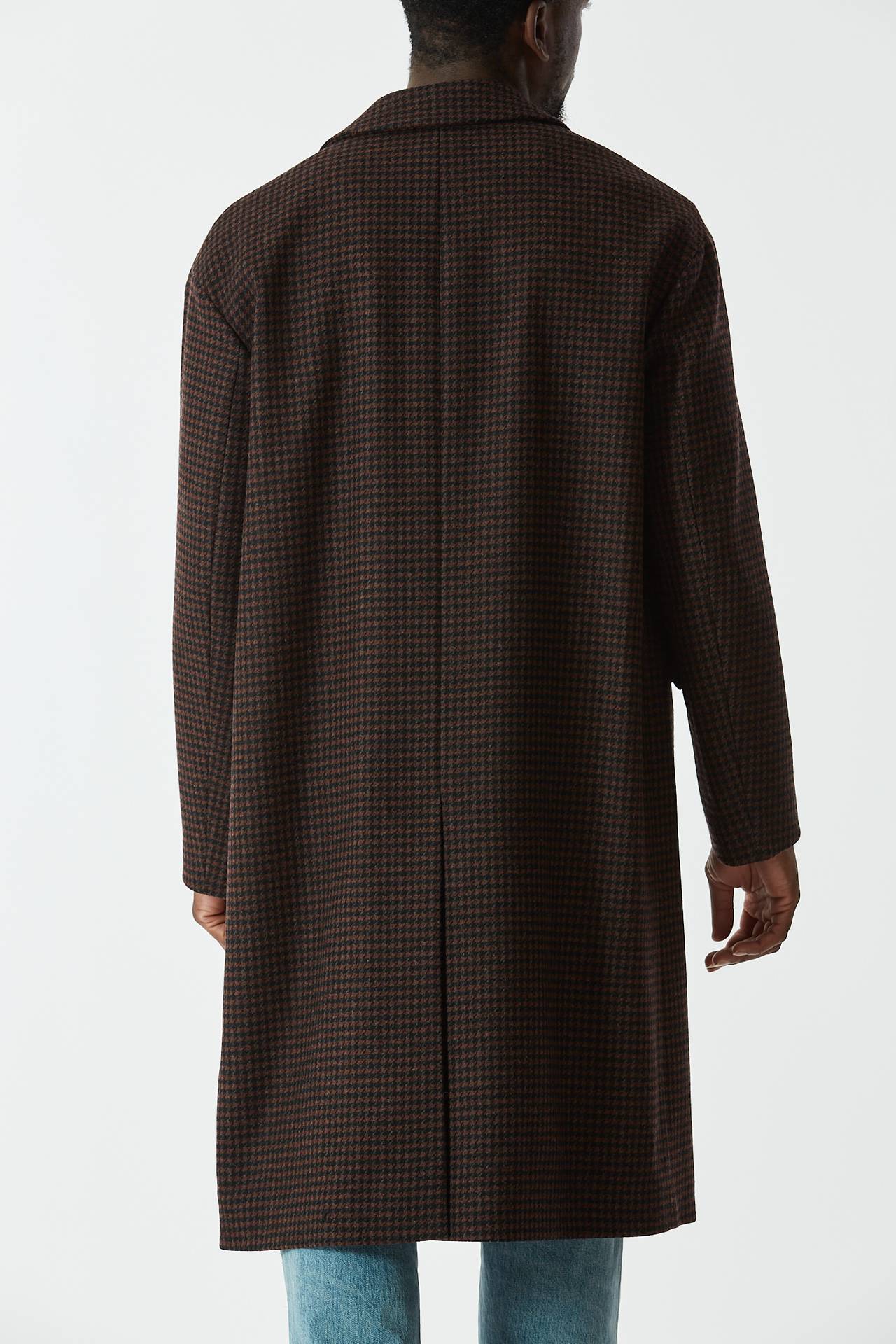 Cappotto monopetto pied de poule