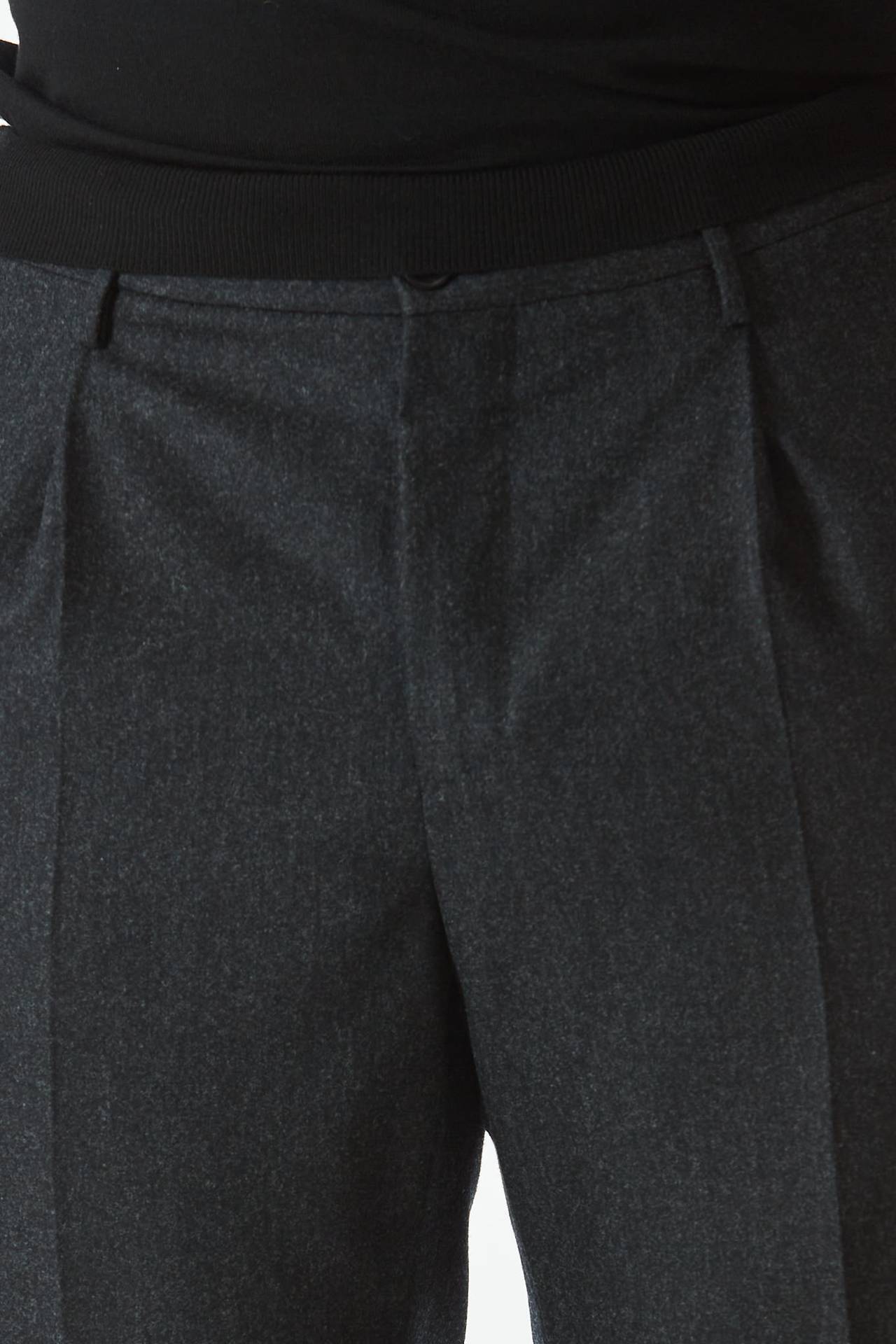 Pantalone in flanella grigio 