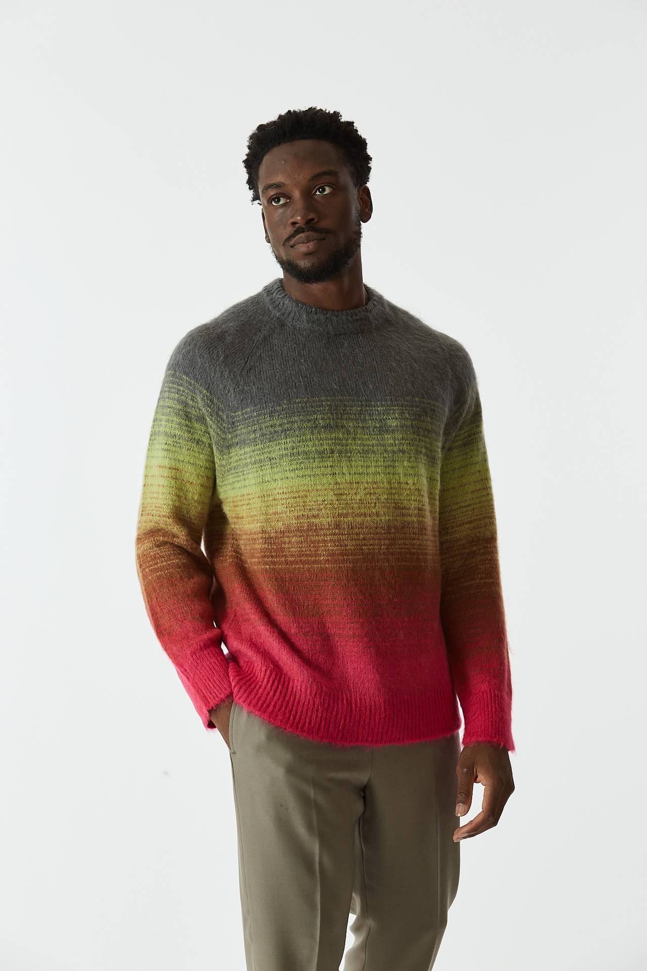 Maglia degradè multicolor