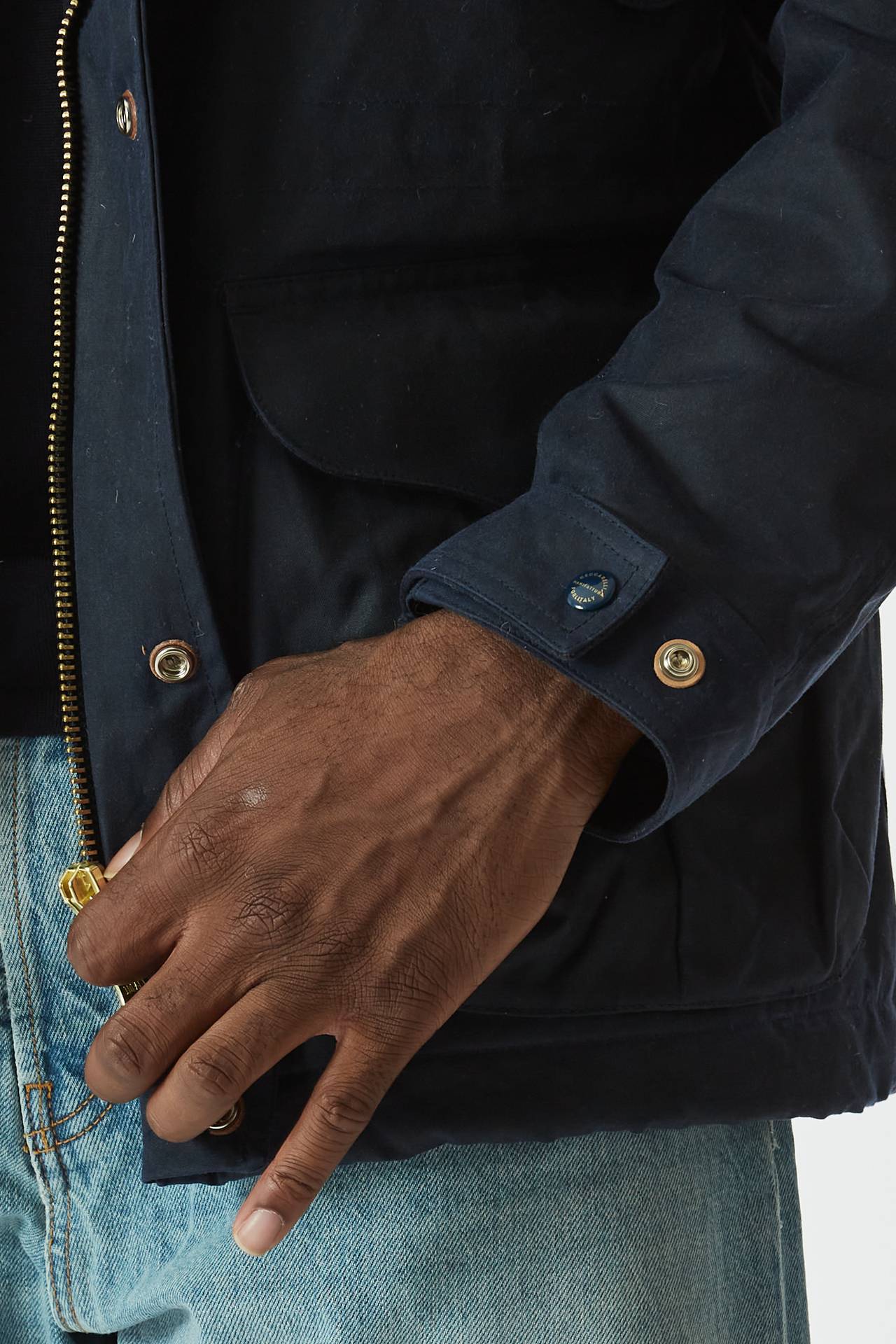 Parka FISHERMAN PARKA blu