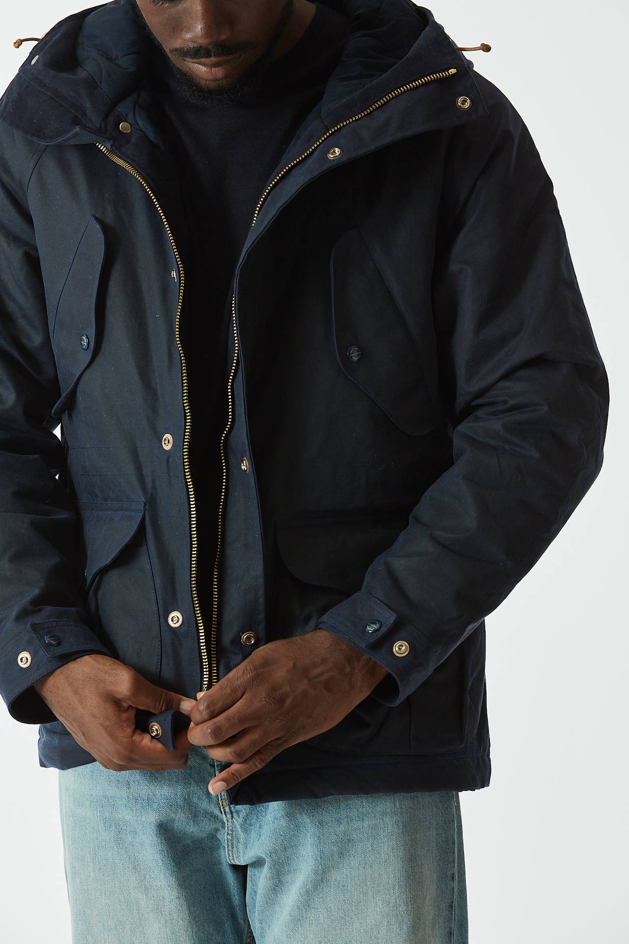 Parka FISHERMAN PARKA blu