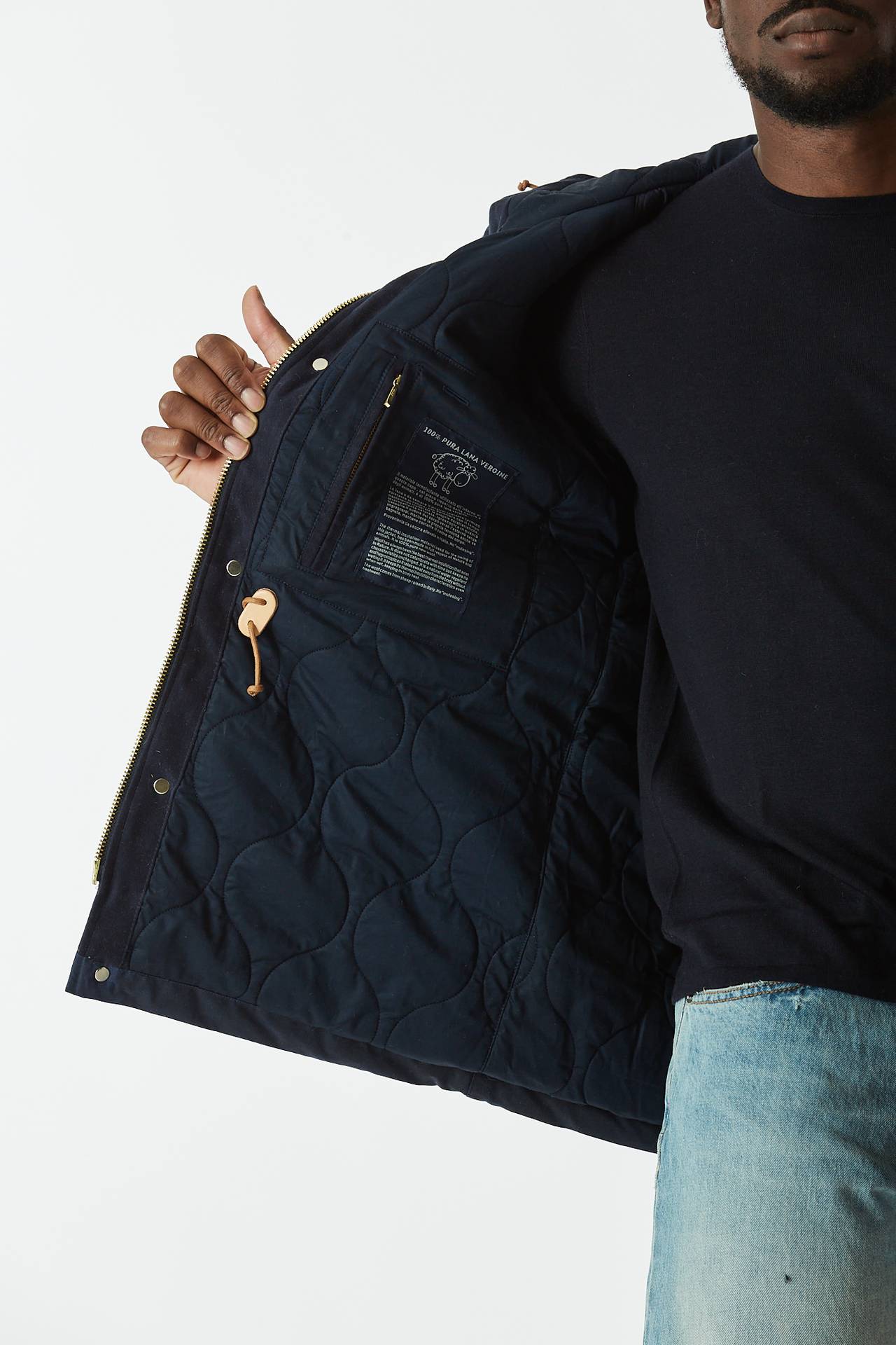 Parka FISHERMAN PARKA blu