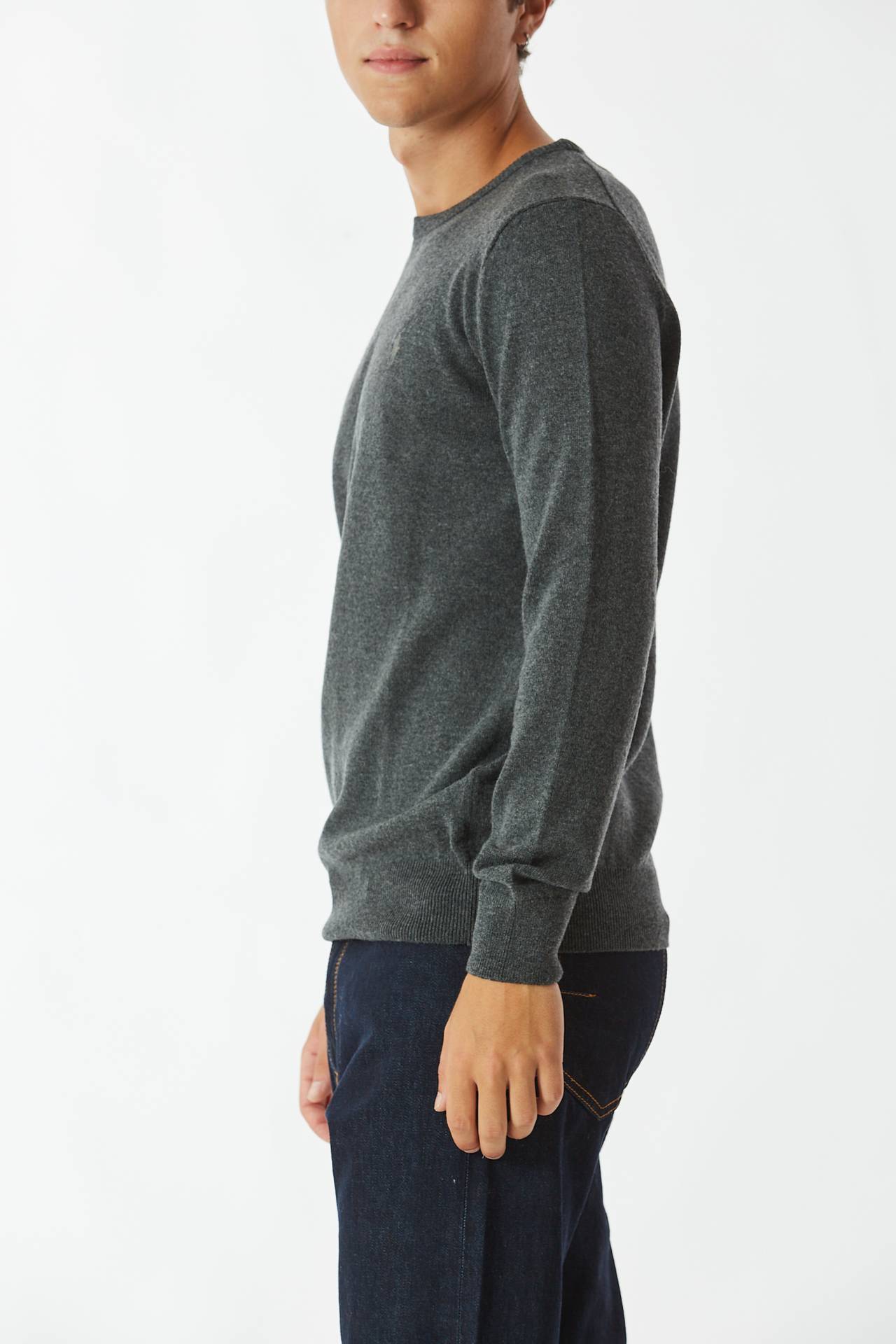 Maglia in lana grigio