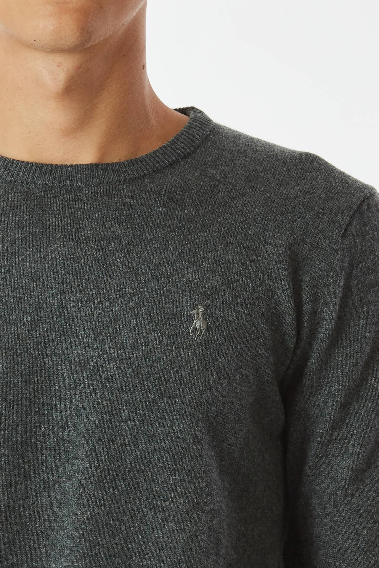 Maglia in lana grigio