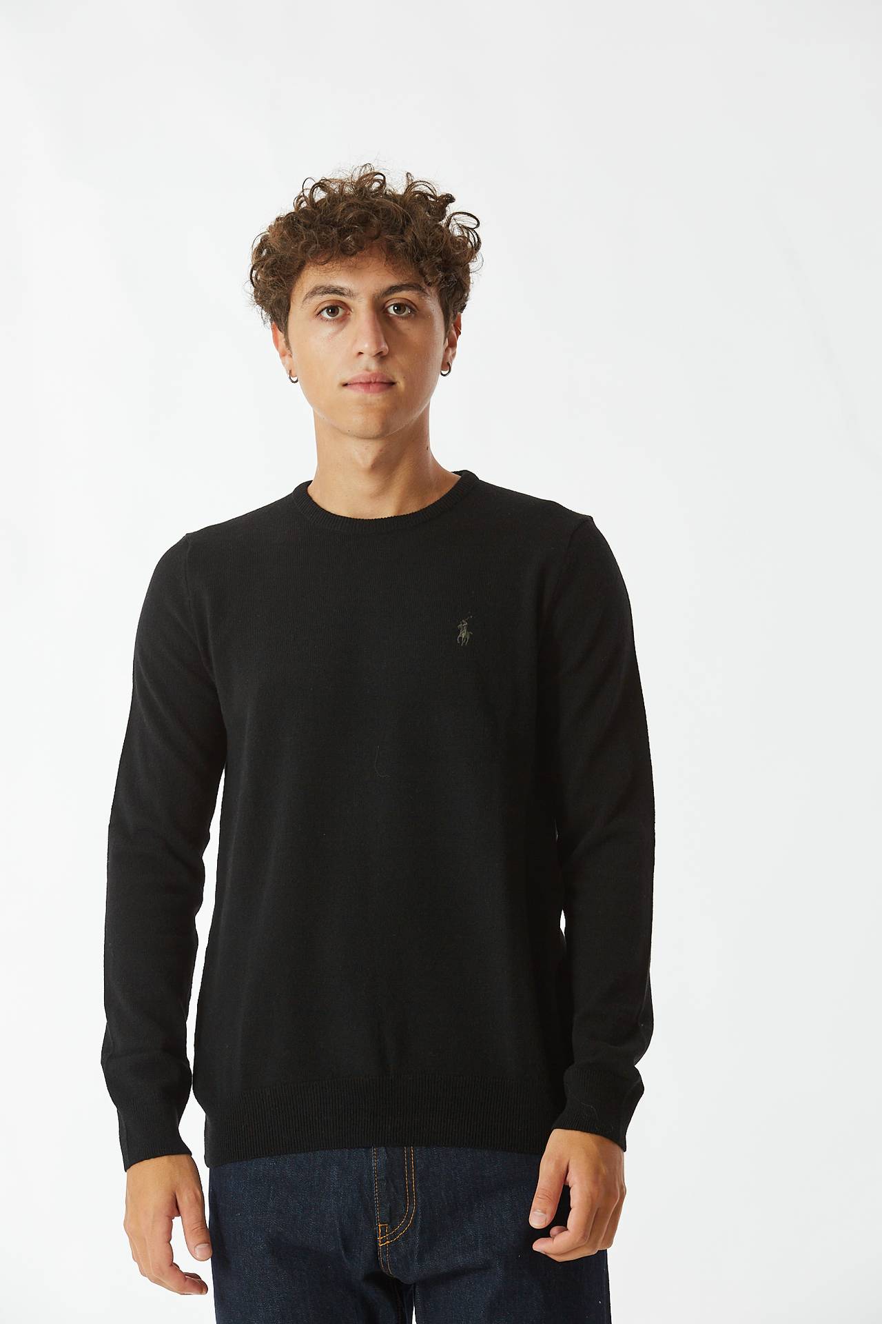 Maglia in lana nero