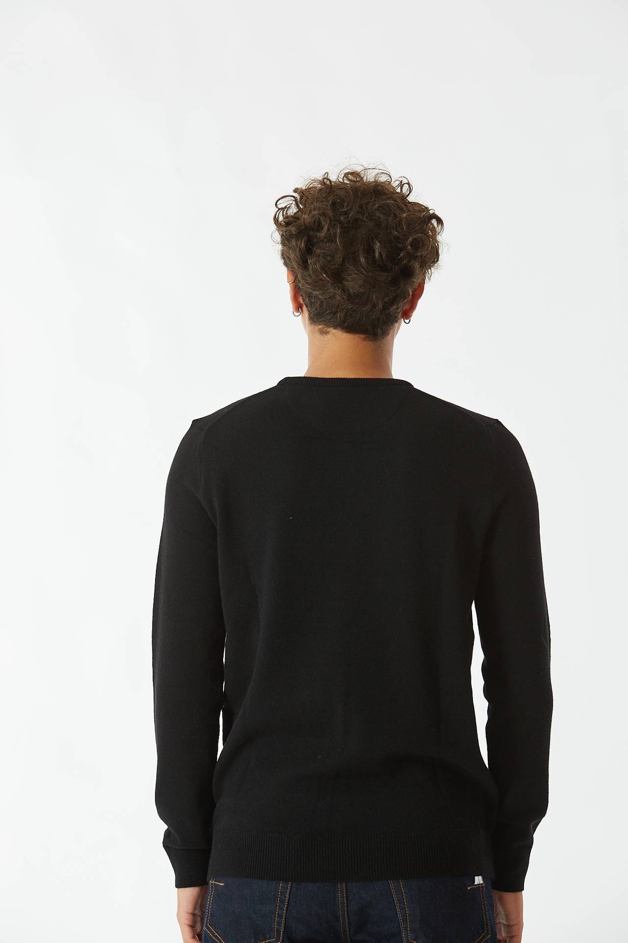 Maglia in lana nero