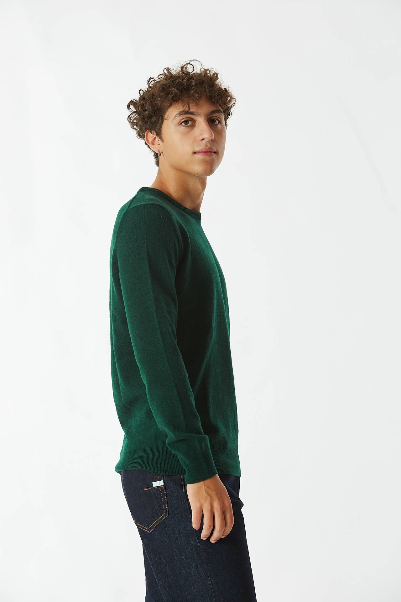 Maglia in lana verdone