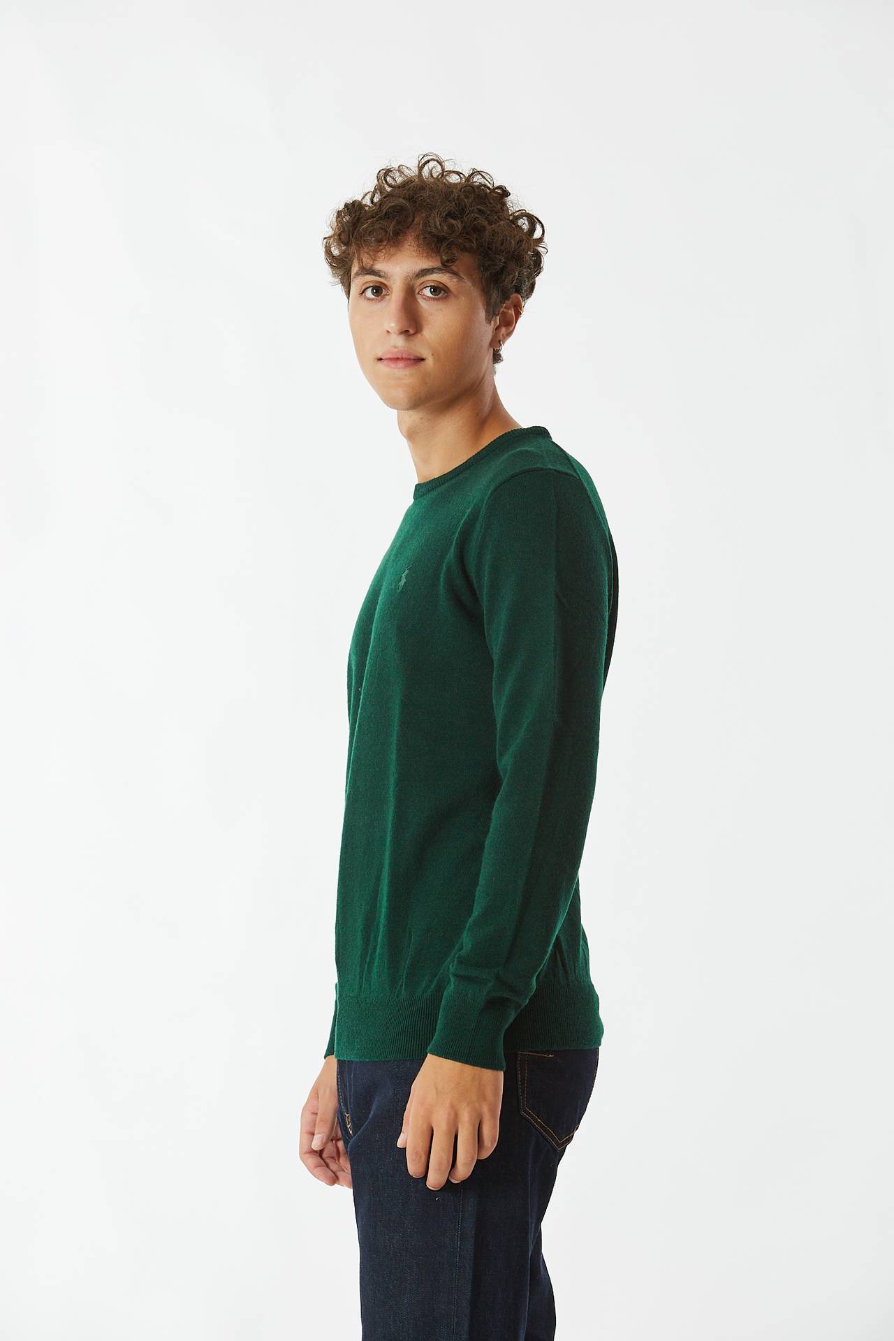 Maglia in lana verdone