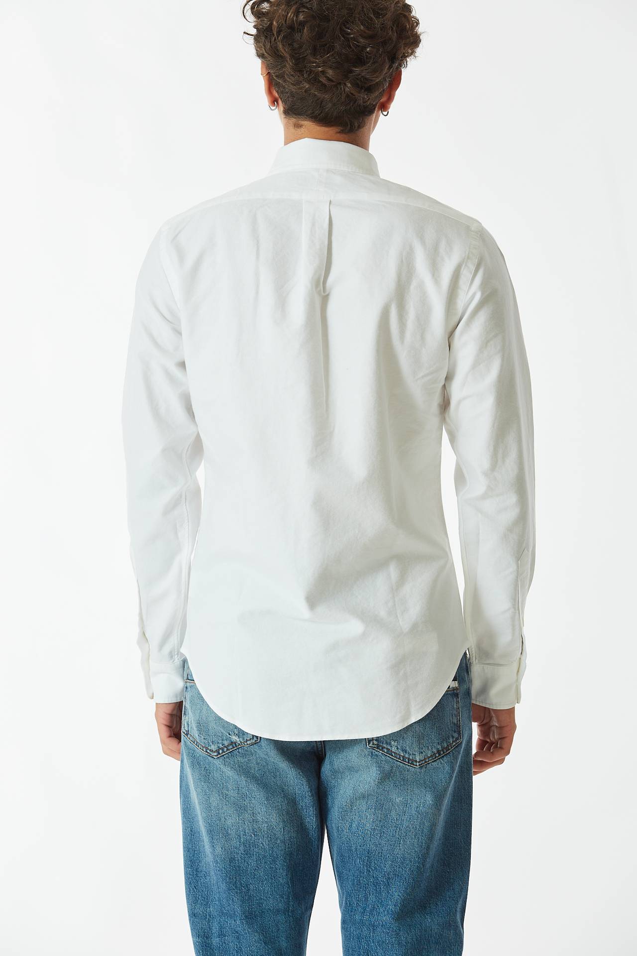 Camicia in cotone bianco