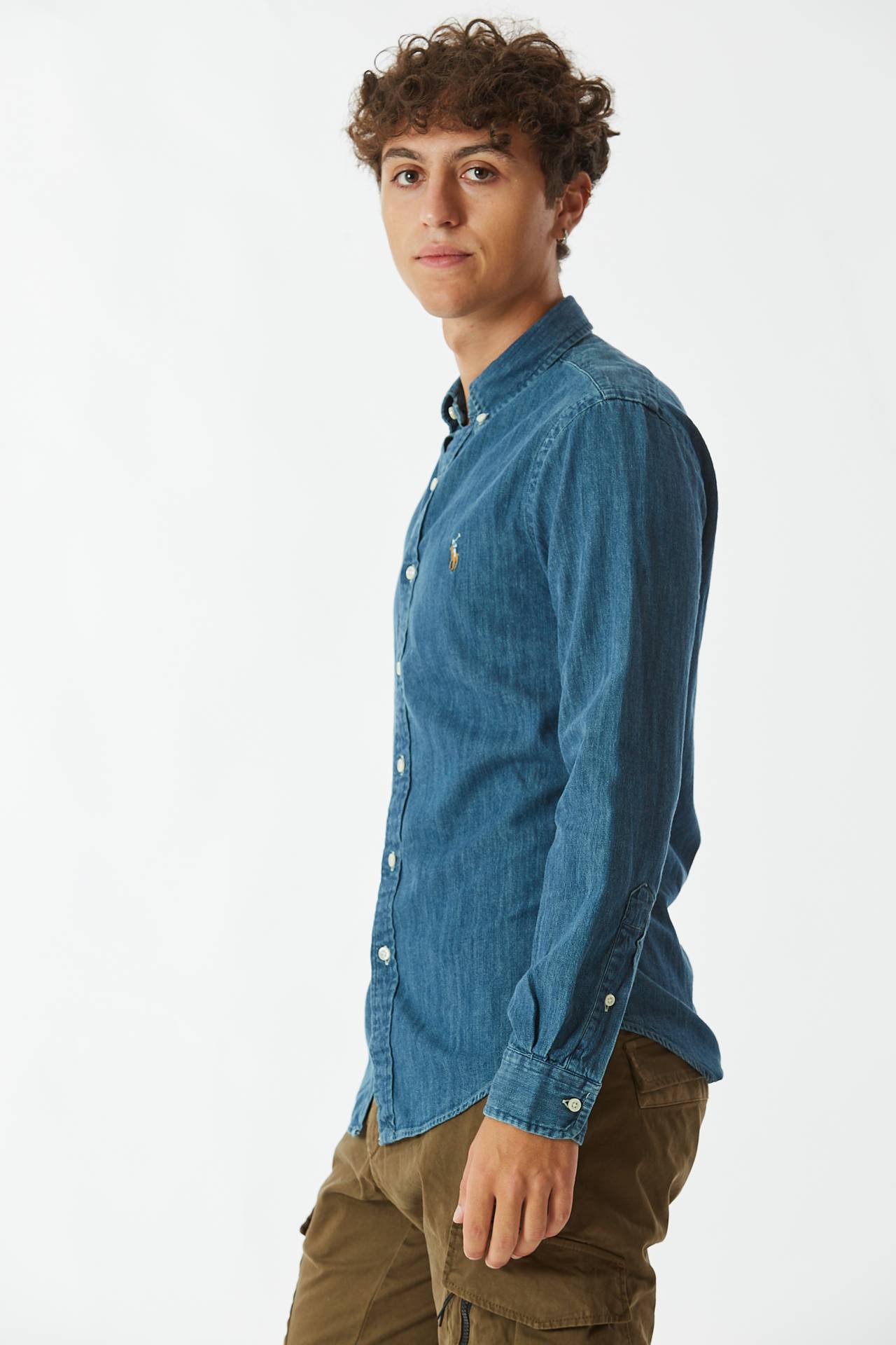 Camicia jeans sales uomo ralph lauren