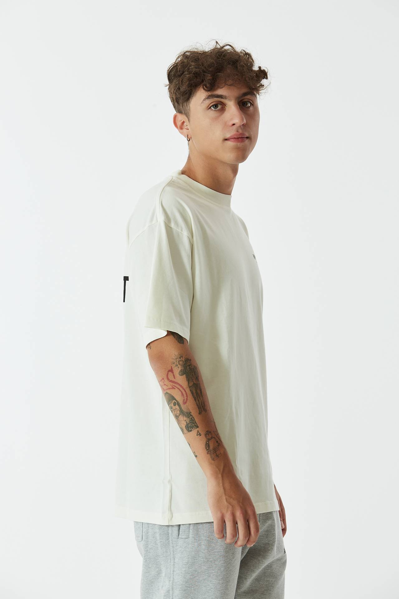 T-shirt in cotone bianco