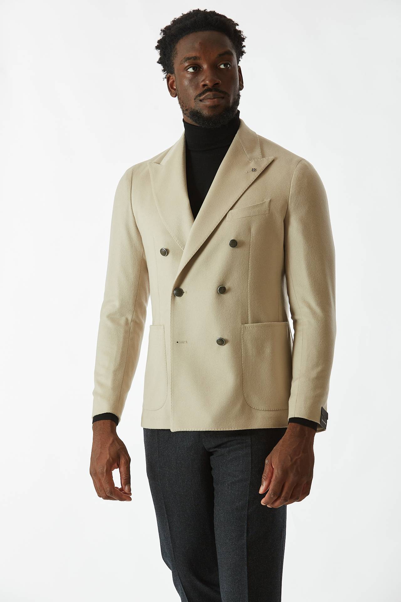 Giacca MONTECARLO cashmere panna
