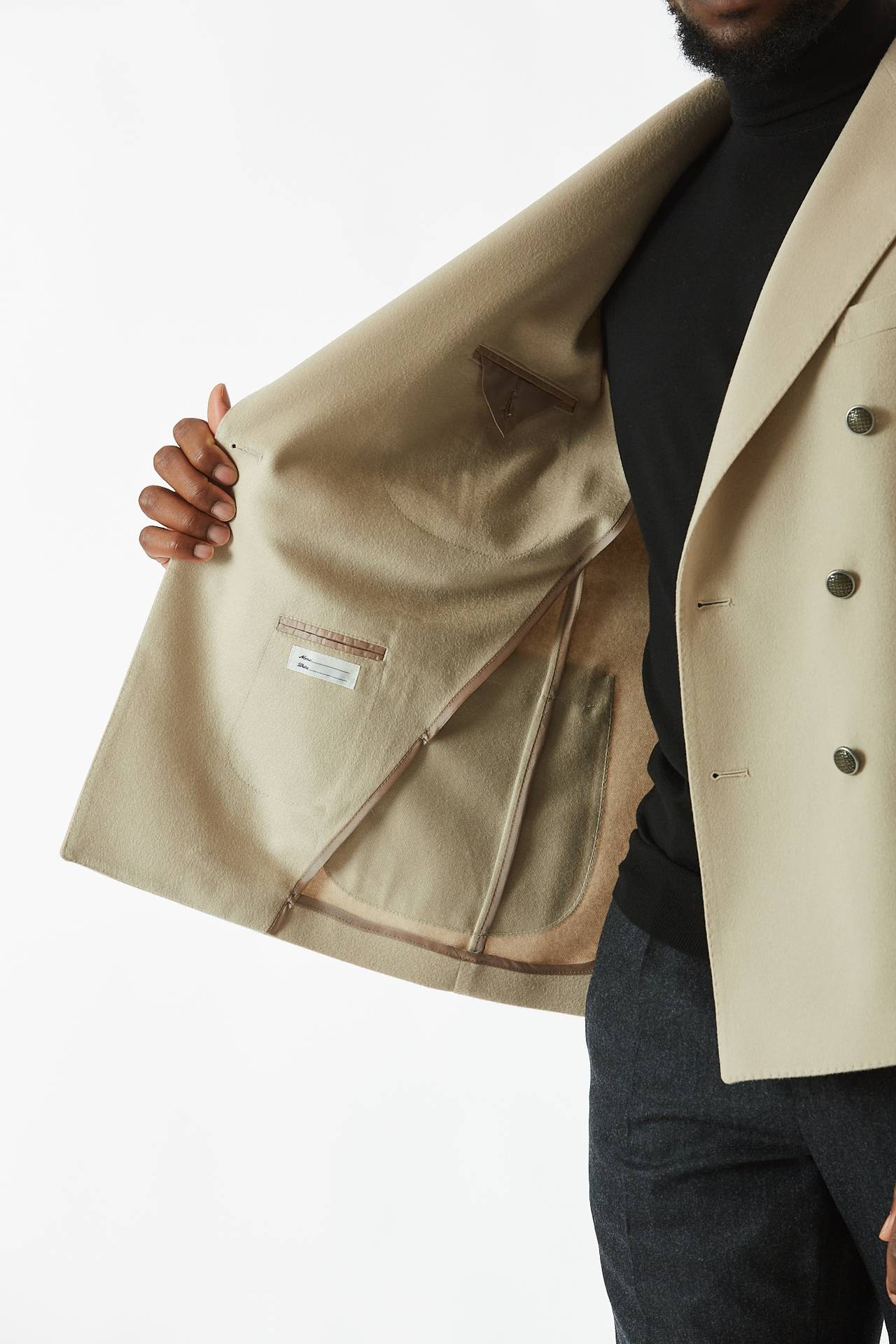 Giacca MONTECARLO cashmere panna