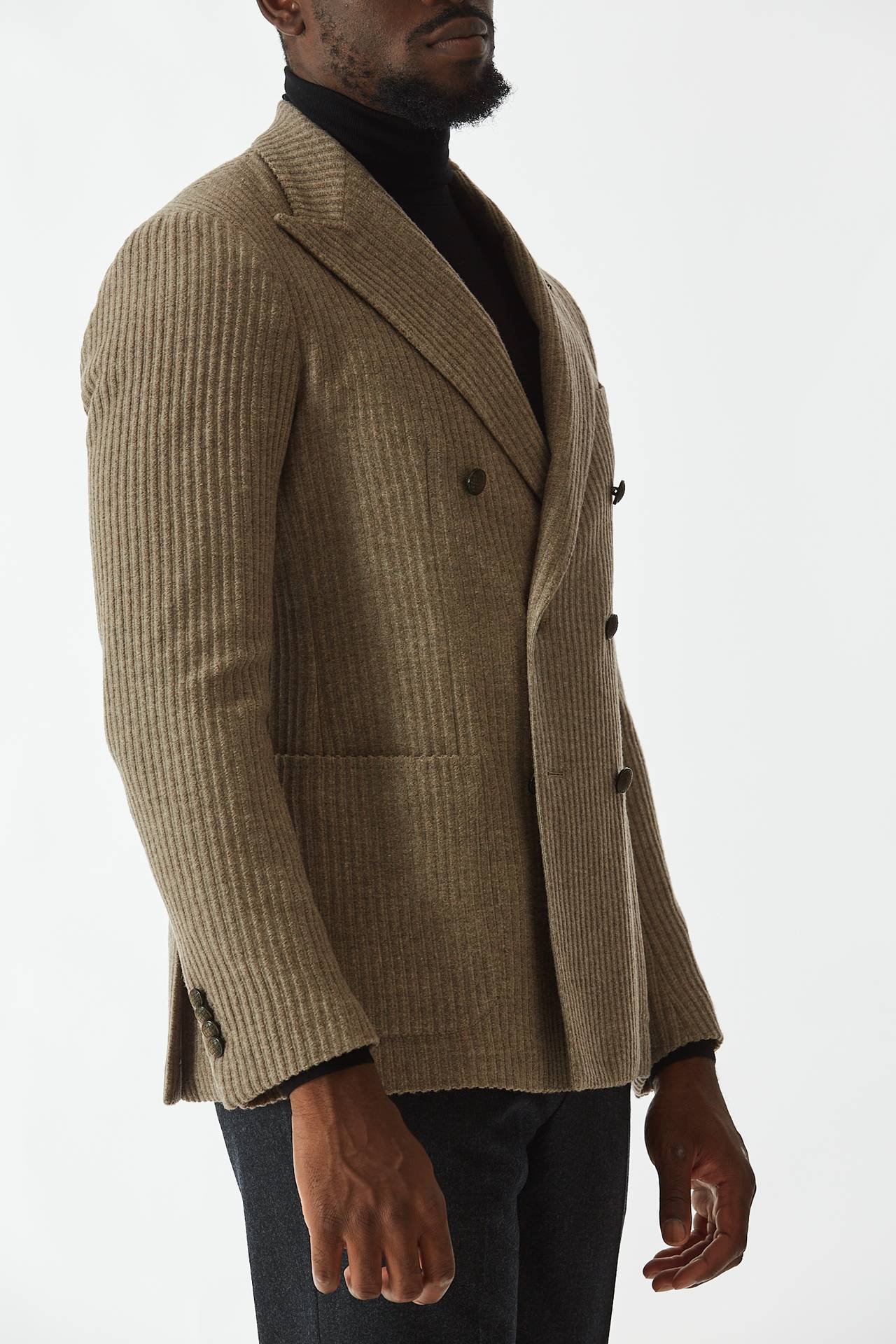 Giacca MONTECARLO a coste beige