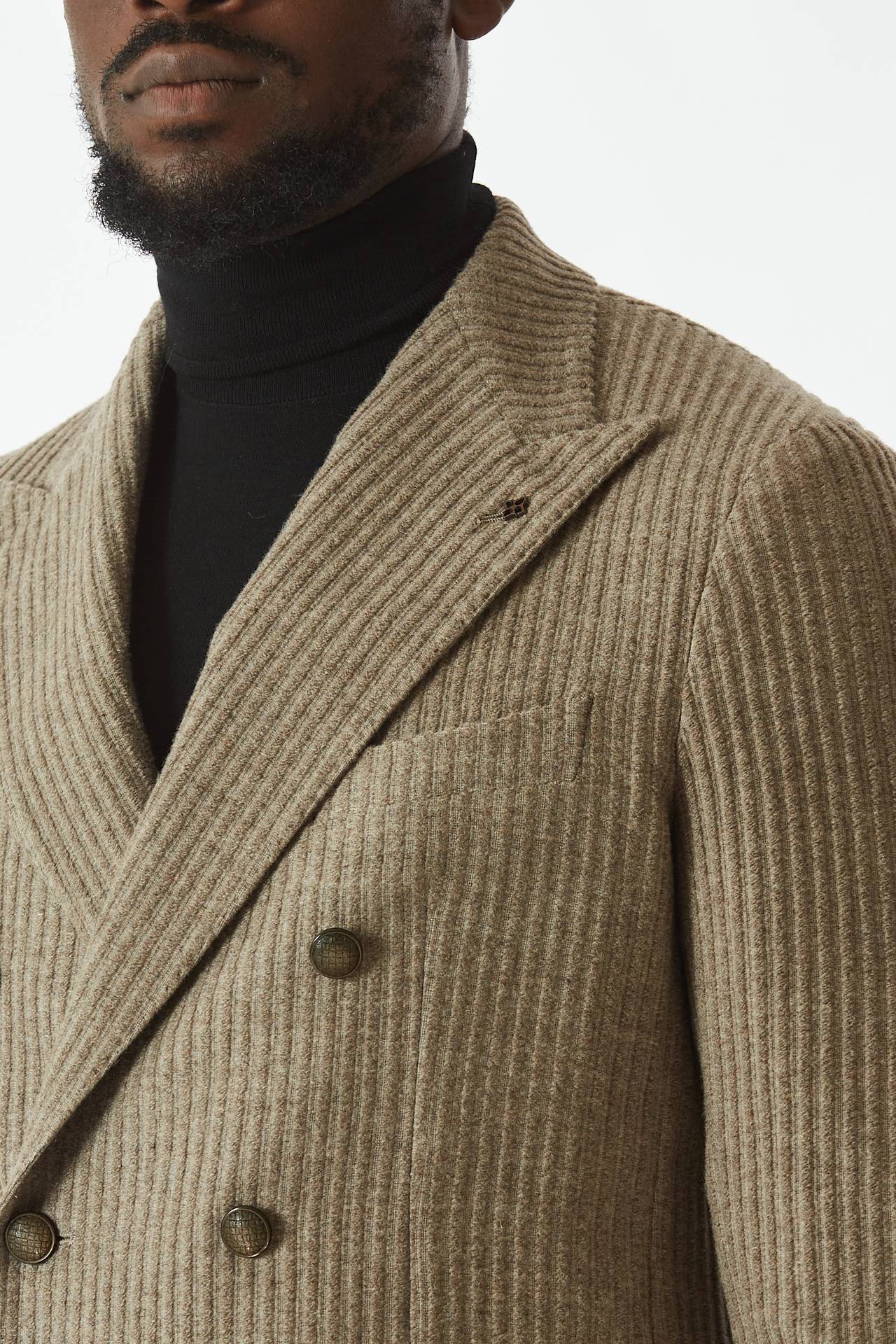 Giacca MONTECARLO a coste beige