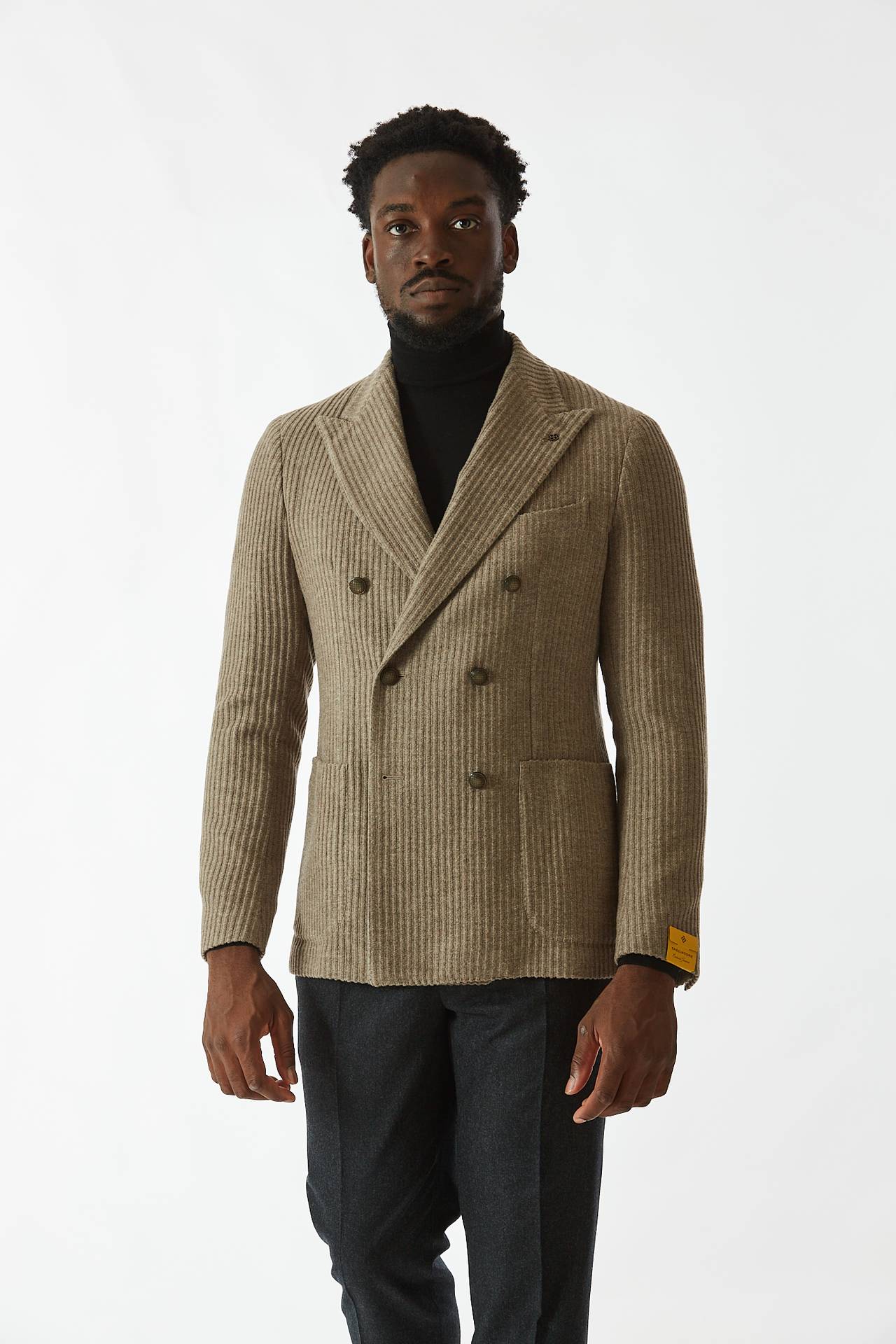 Giacca MONTECARLO a coste beige
