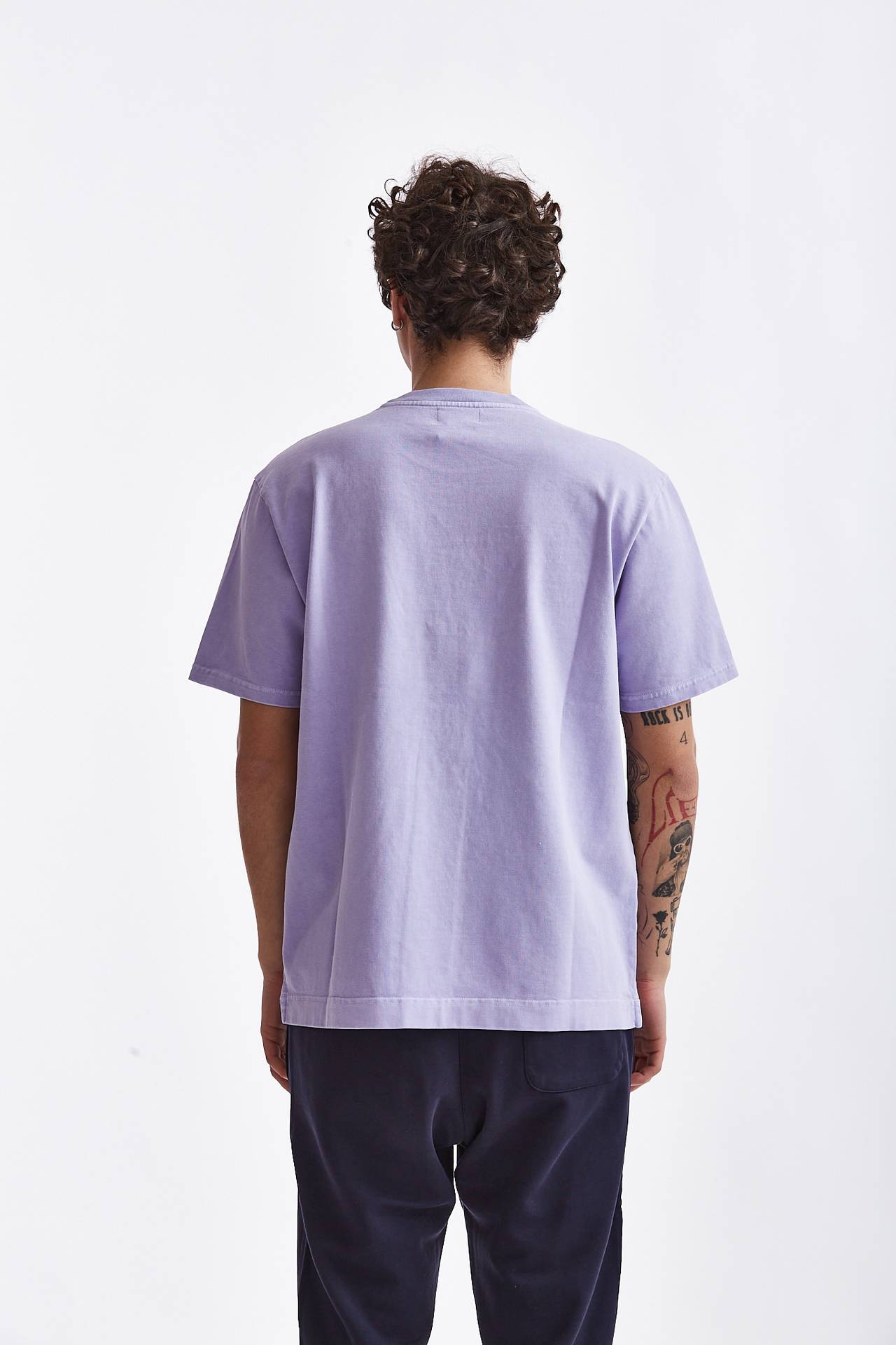 T-shirt in cotone lilla