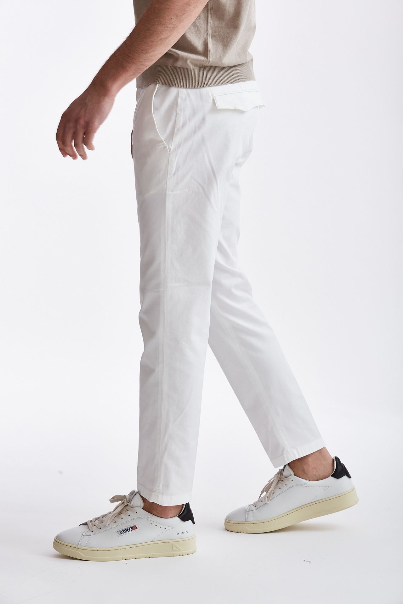 Pantalone PRINCE in cotone bianco