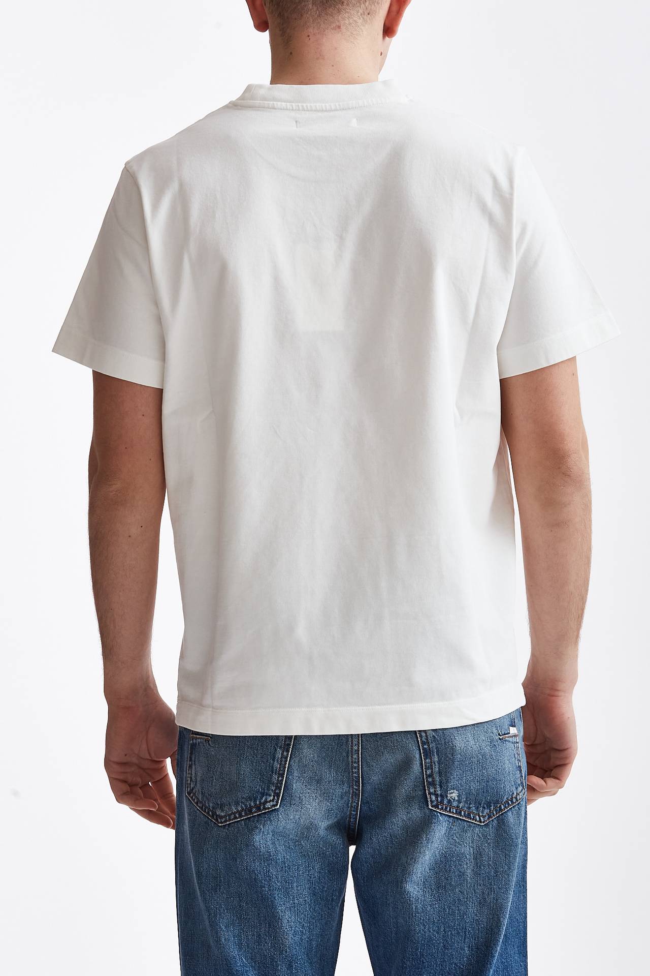 T-shirt doppio cotone bianco