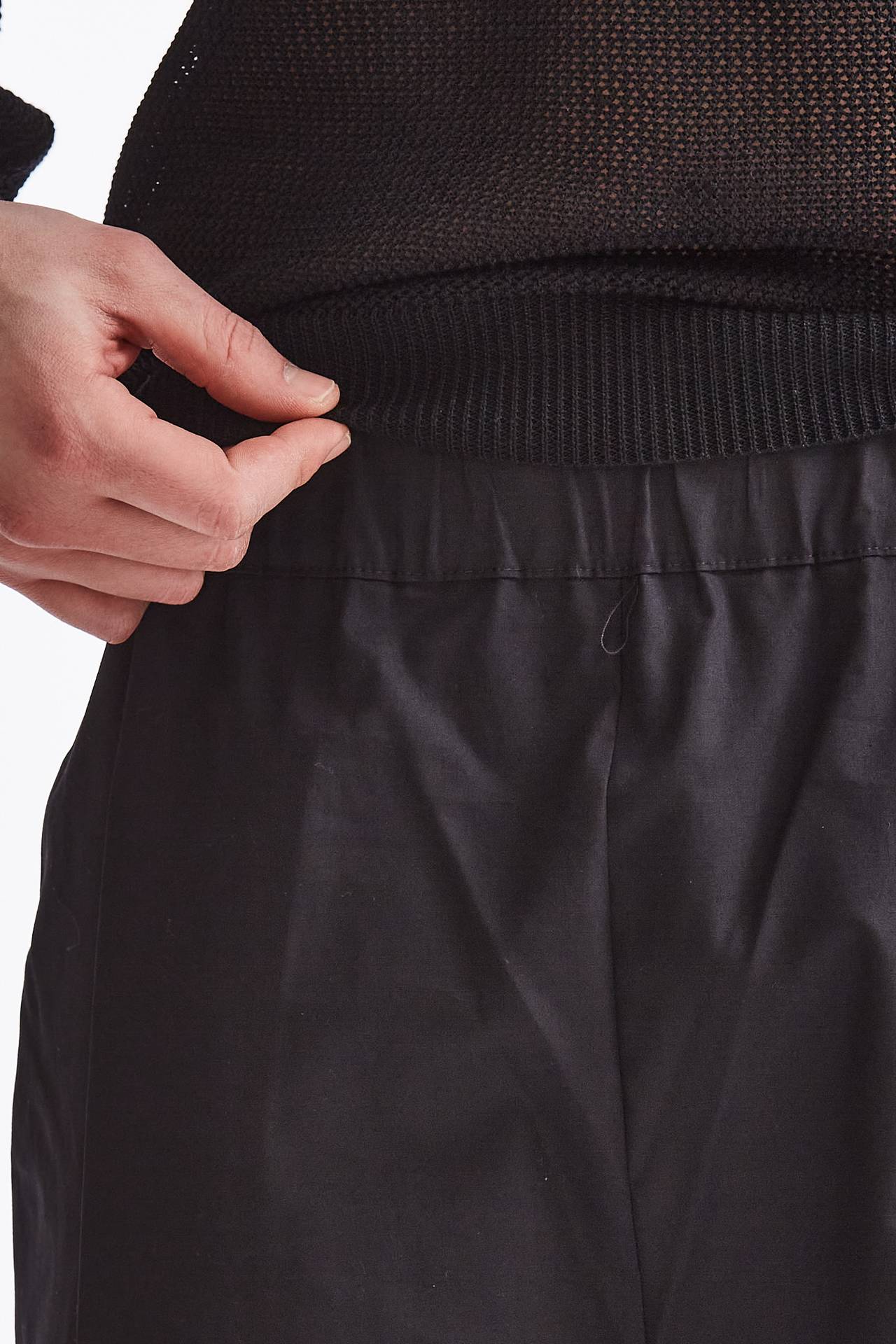 Pantalone oversize nero