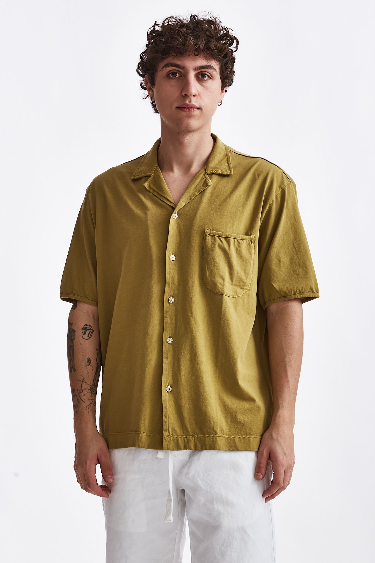 Polo in cotone jersey miele Original Vintage Uomo Pier Abbigliamento Worldwide
