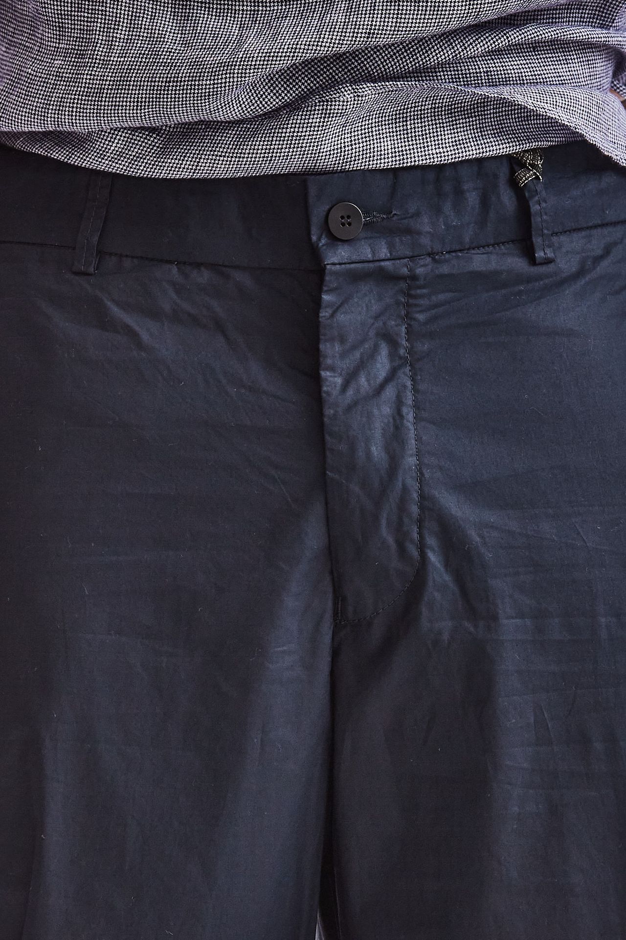 Pantalone in cotone blu
