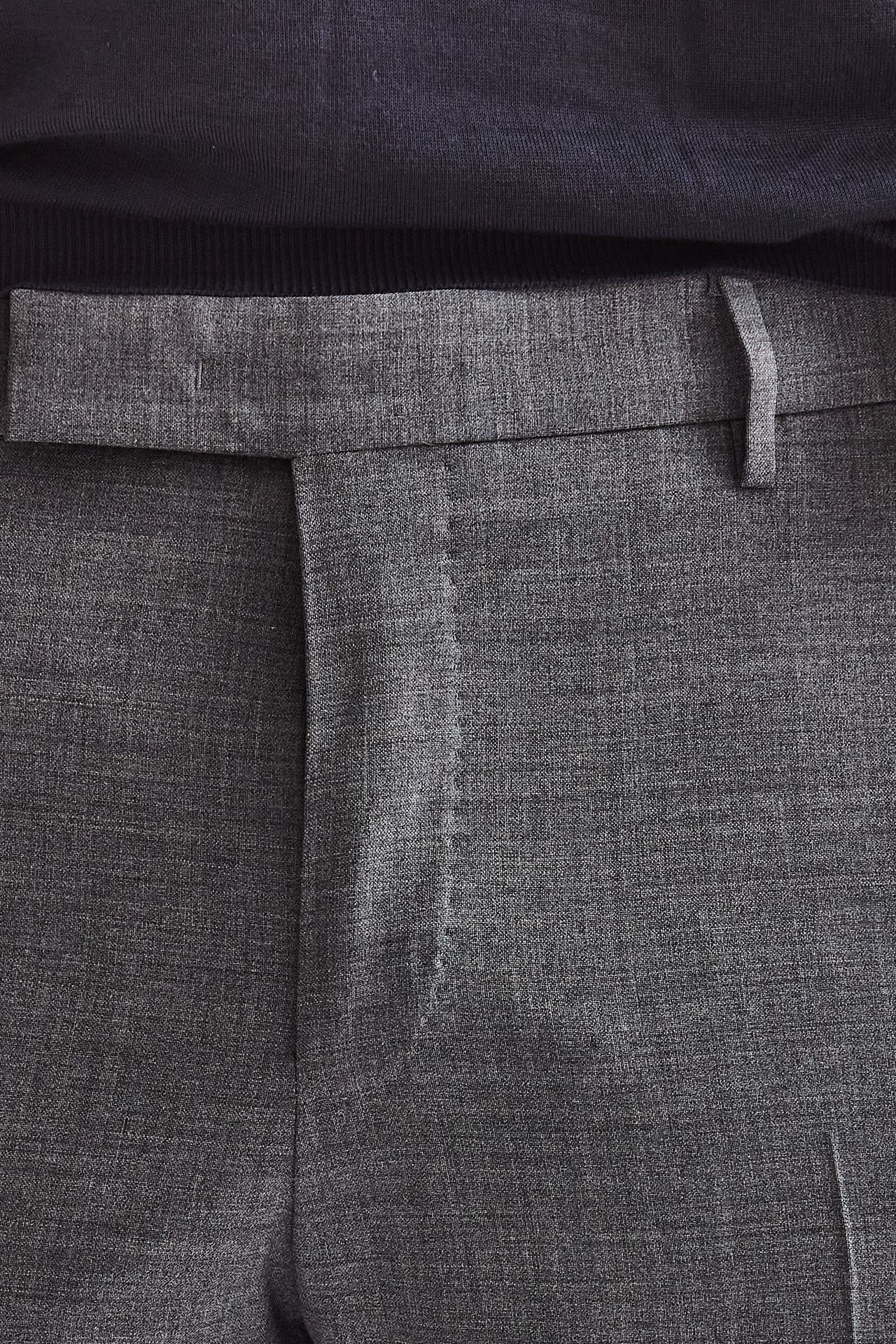 Pantalone EDGE-DIECI lana grigio