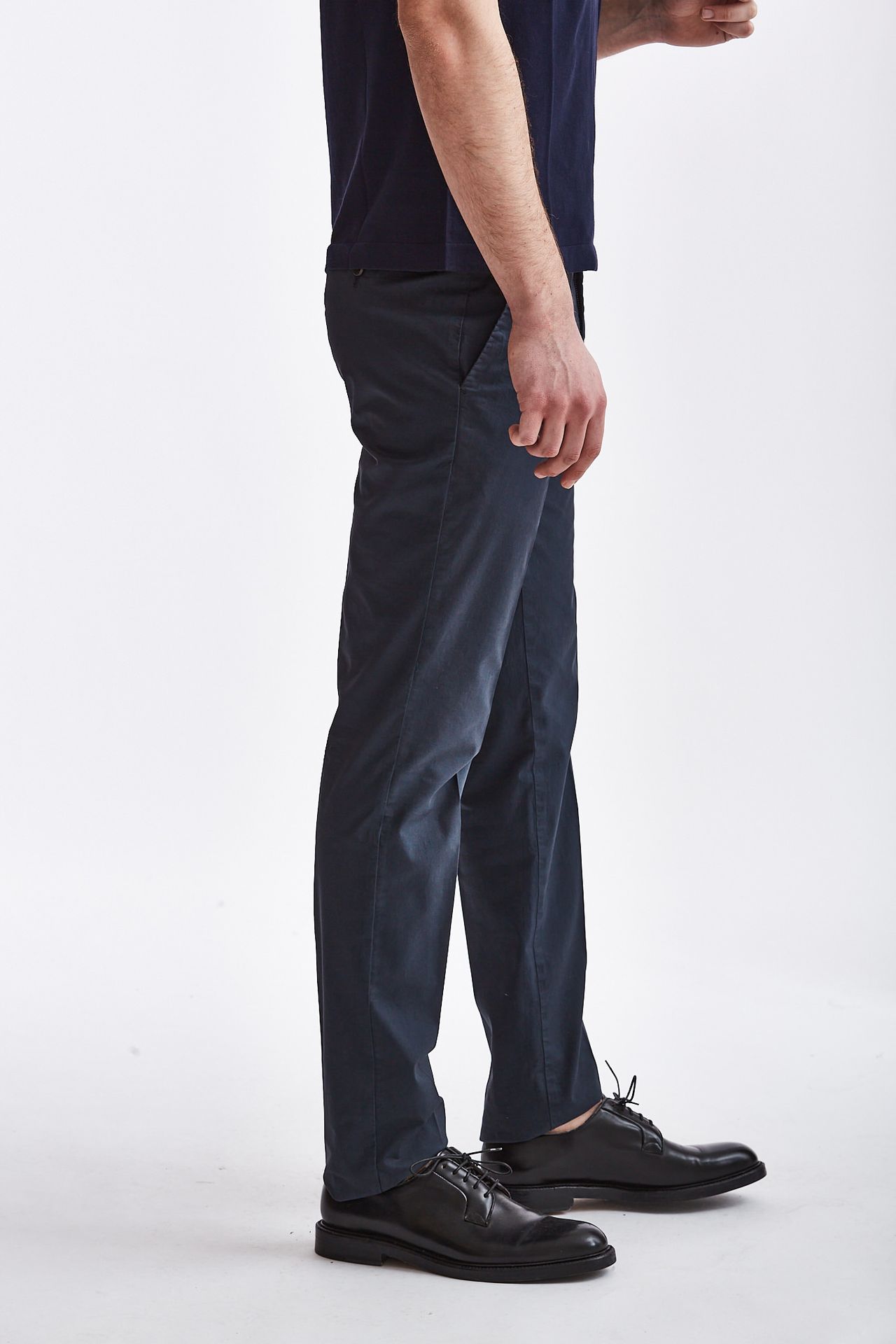 Pantalone SLIM in cotone blu