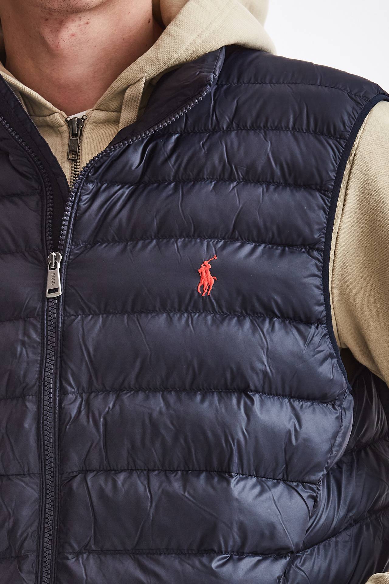 Gilet imbottito blu Polo Ralph Lauren Uomo Pier Abbigliamento Worldwide