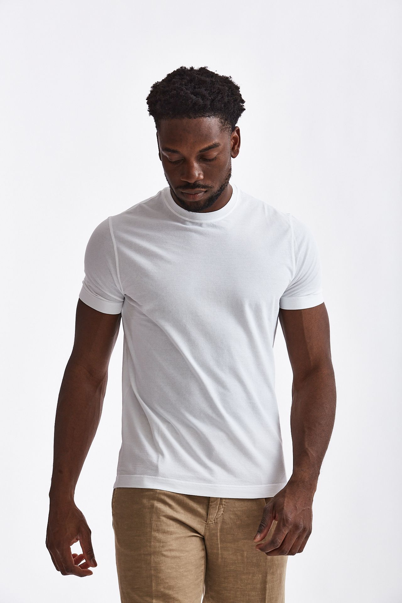 T-shirt in cotone bianco