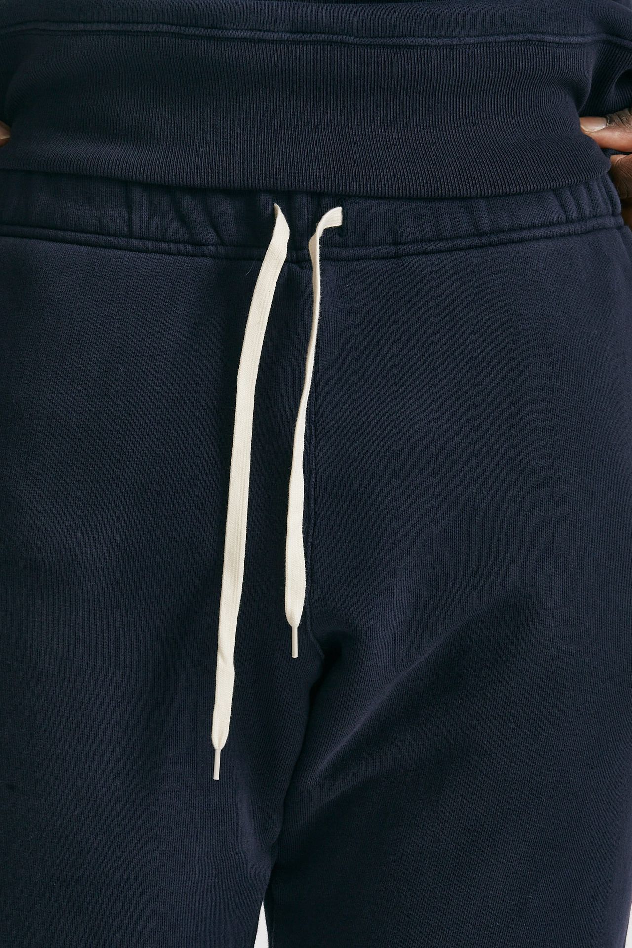 Pantalone jogging in cotone blu