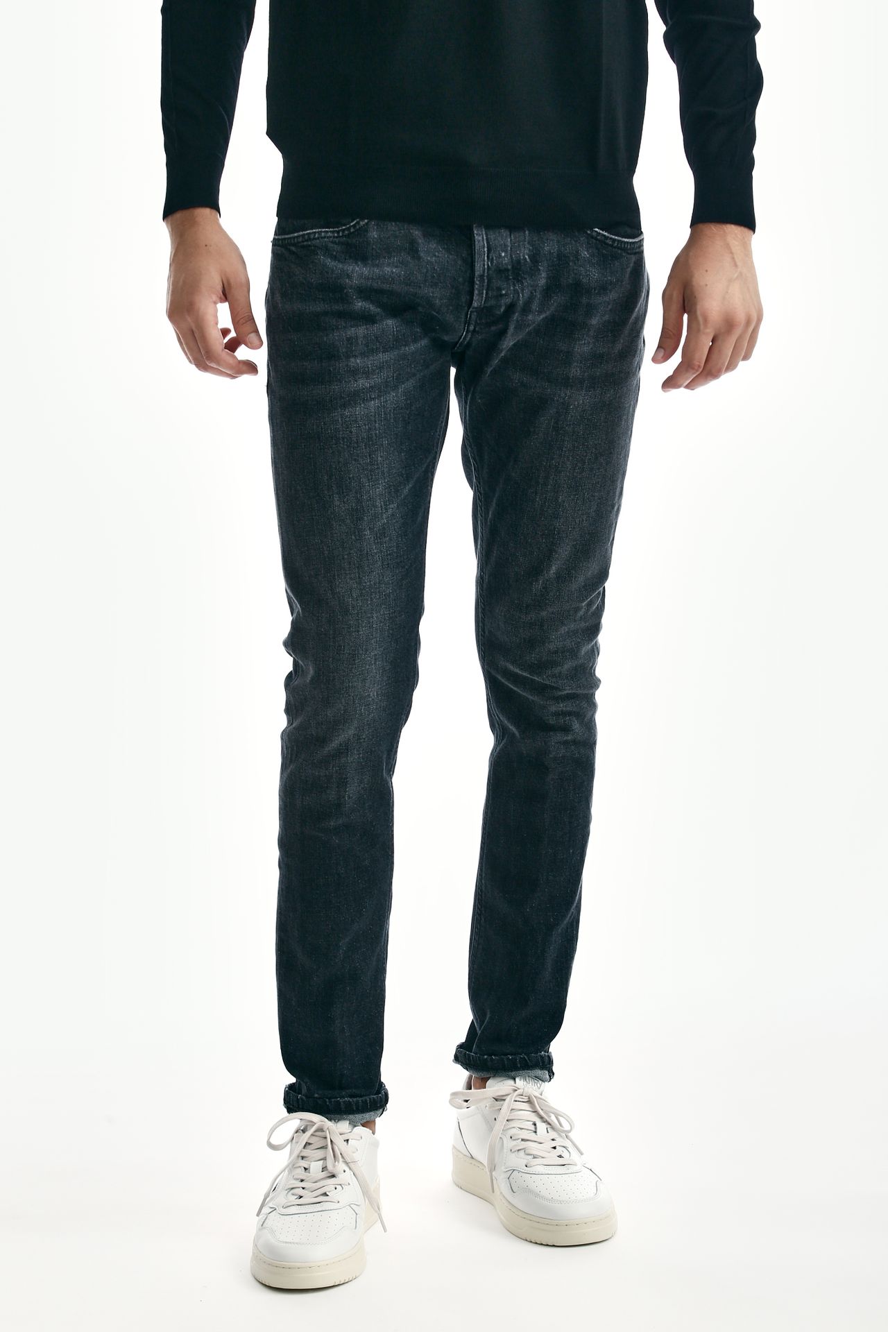 Jeans grigio scuro uomo on sale